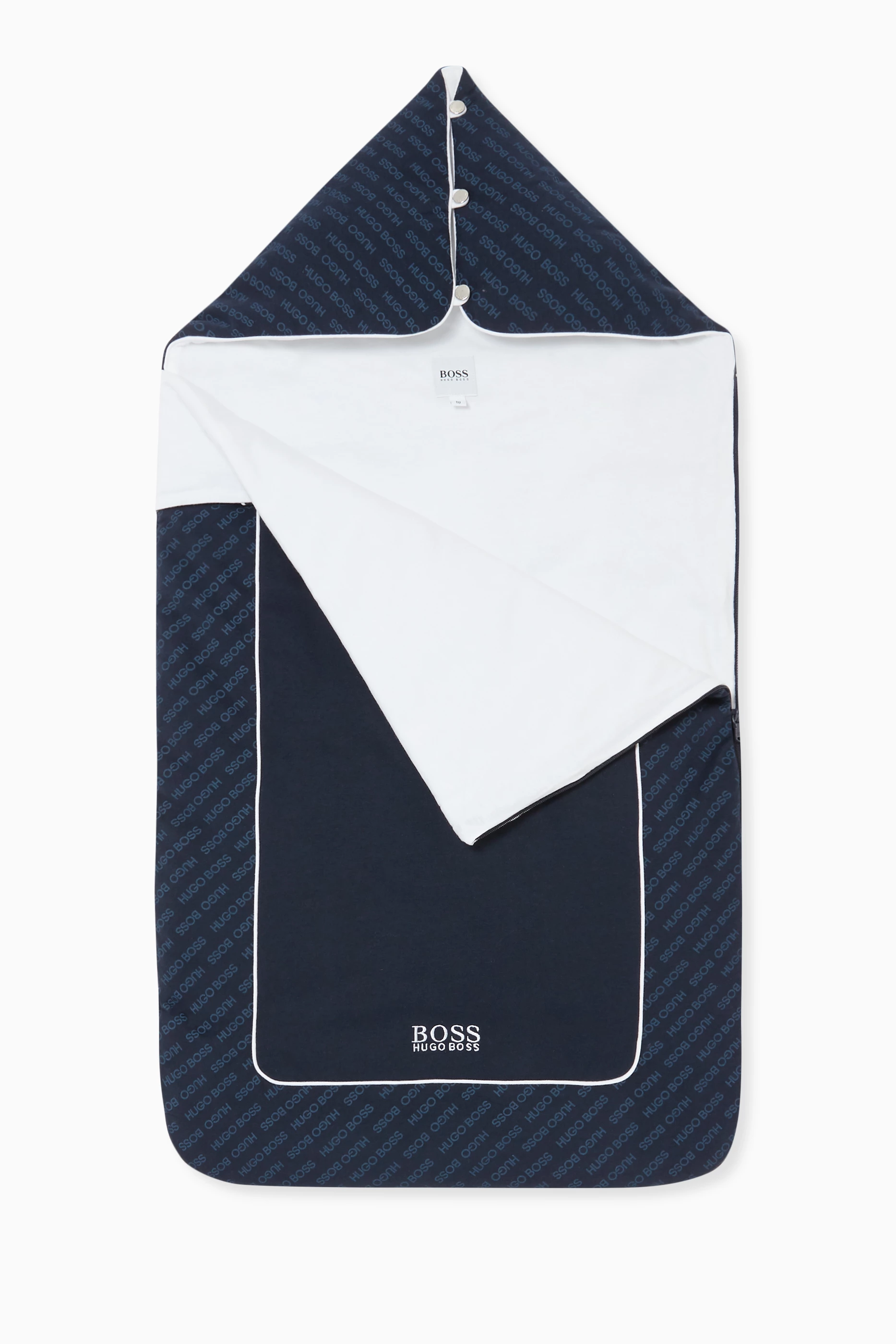 Buy BOSS Kidswear Blue Baby Sleeping Bag For Baby Boys Online Ounass Saudi