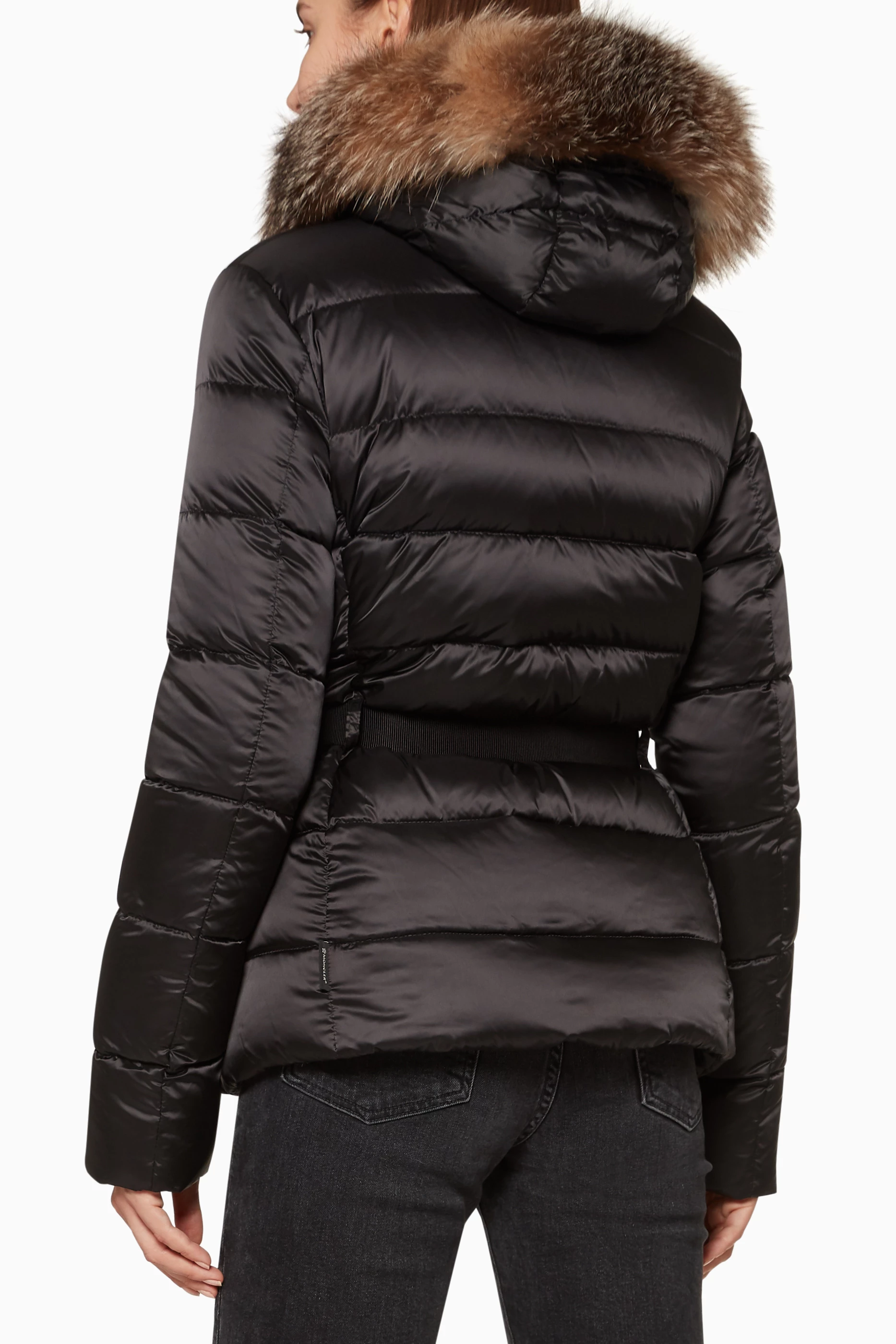 Buy Moncler Black Tati Giubbotto Down Coat For Women Online Ounass Saudi