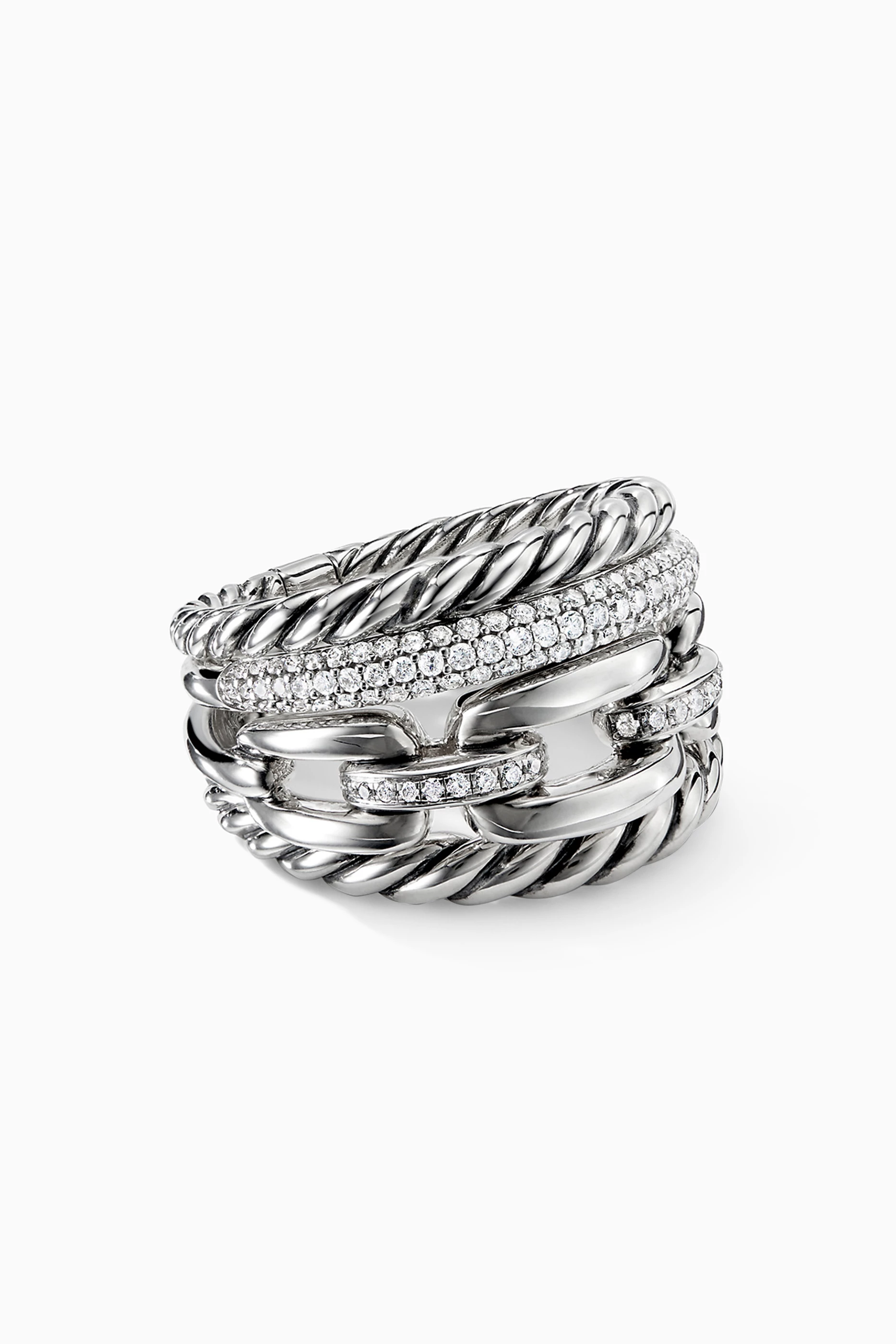 David yurman wellesley link statement ring sale
