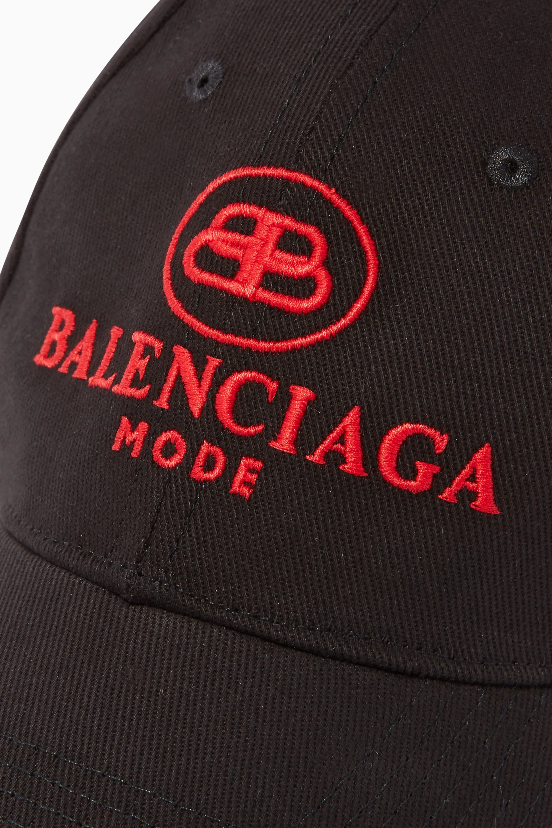 Buy Balenciaga Black BB Mode Baseball Cap For Men Online Ounass Saudi