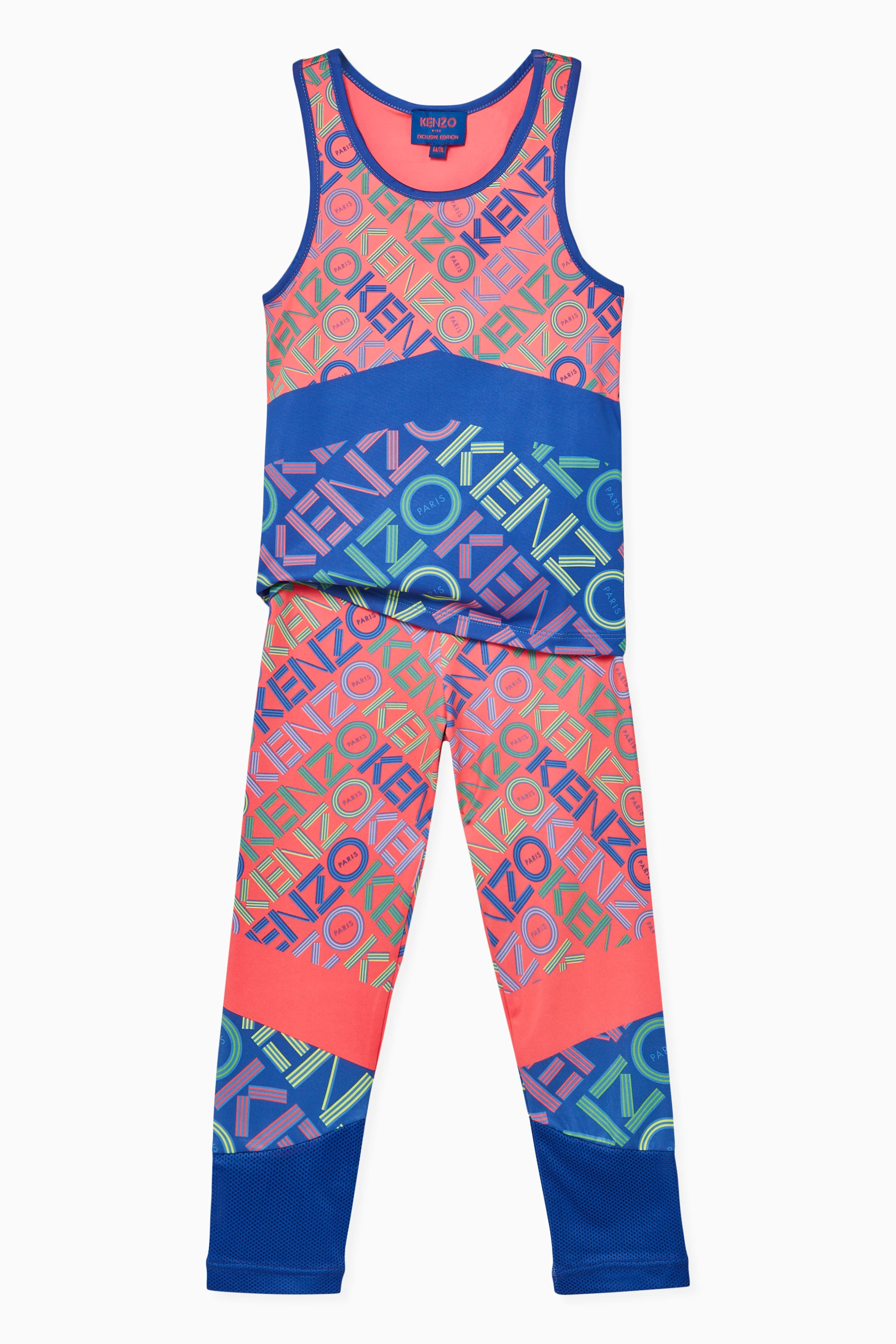Buy KENZO KIDS Pink Aktion Sports Leggings For Girls Online Ounass Saudi