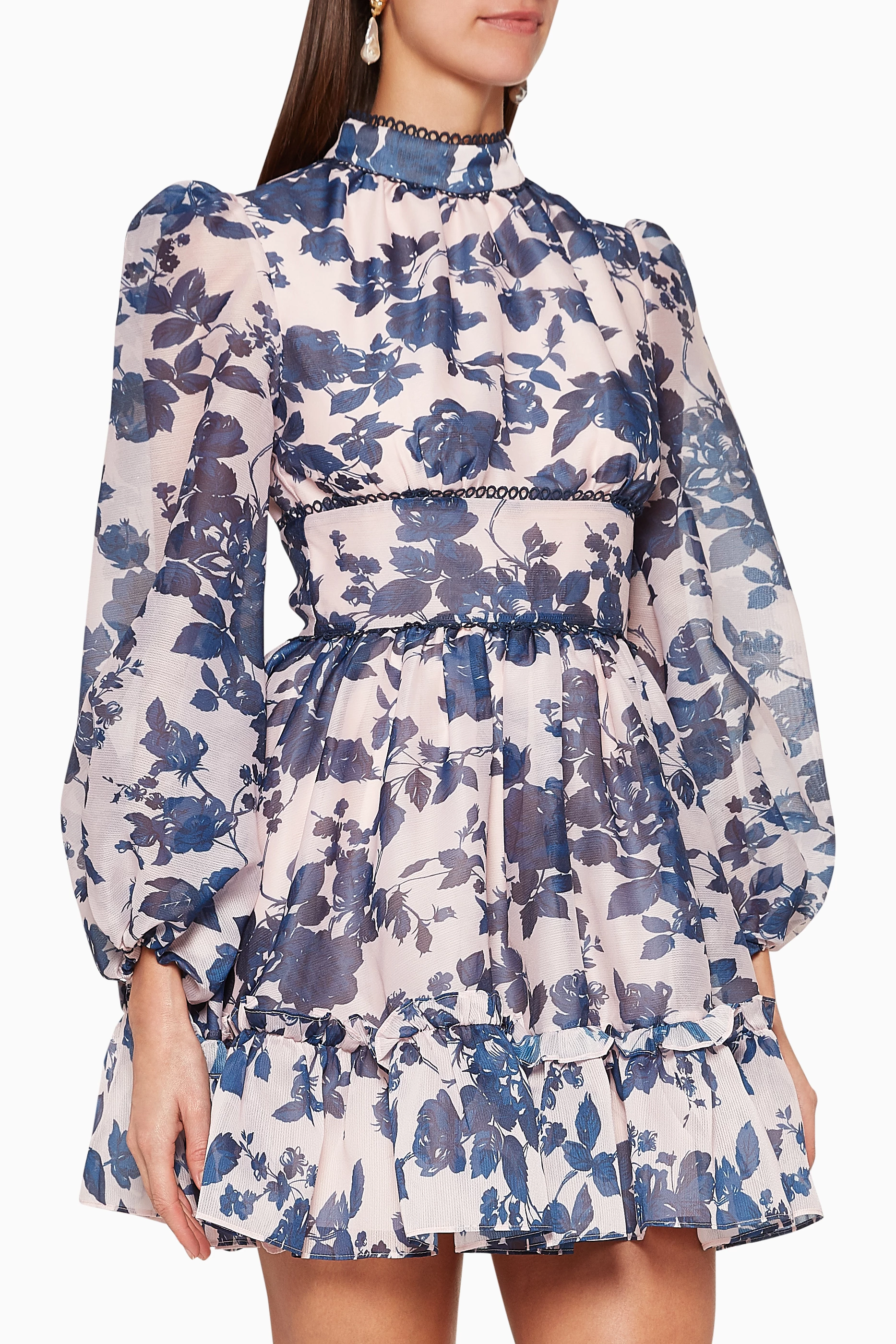 Buy Keepsake The Label Pink Halo Botanic Print Dress For Women