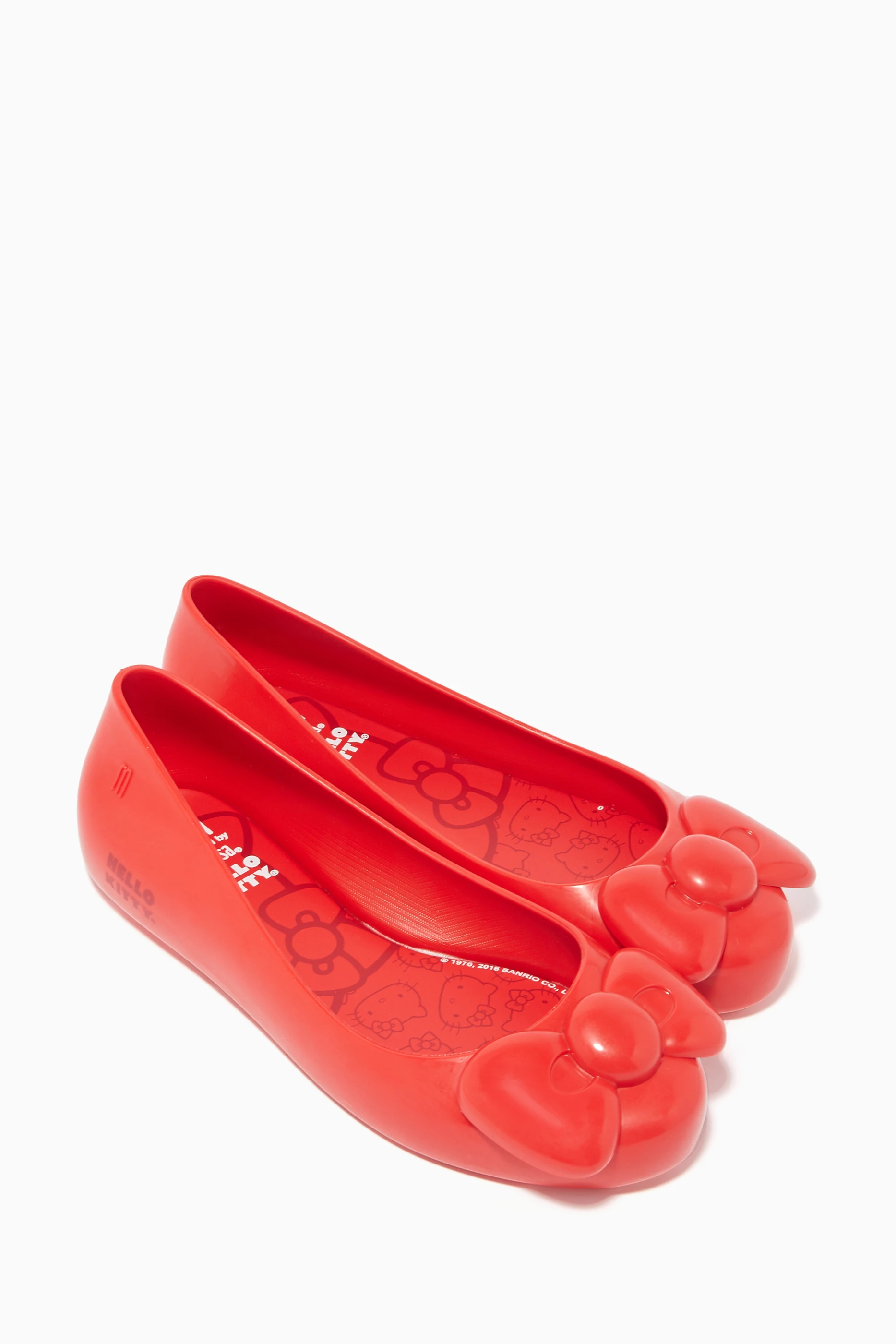 Buy Mini Melissa Red Space Love Hello Kitty Flat Shoes For Girls