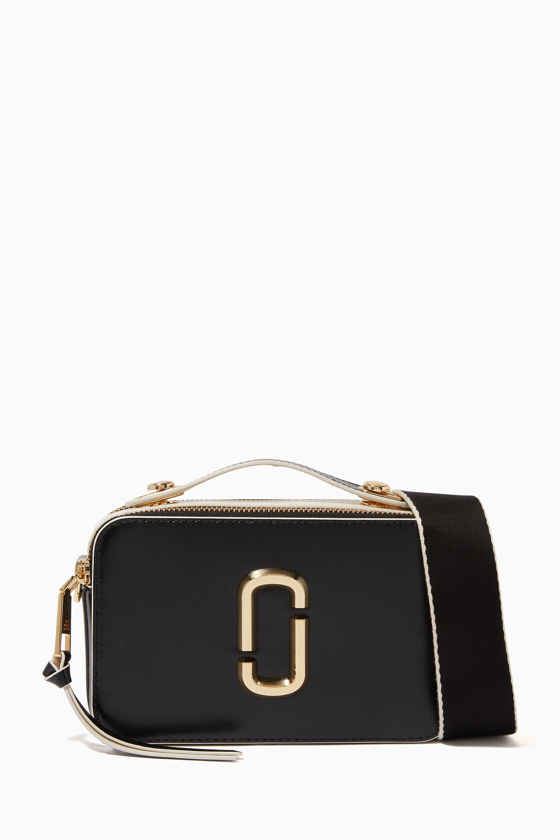 Buy Marc Jacobs Black Sure Shot Leather Cross body Bag For Women Online Ounass Saudi