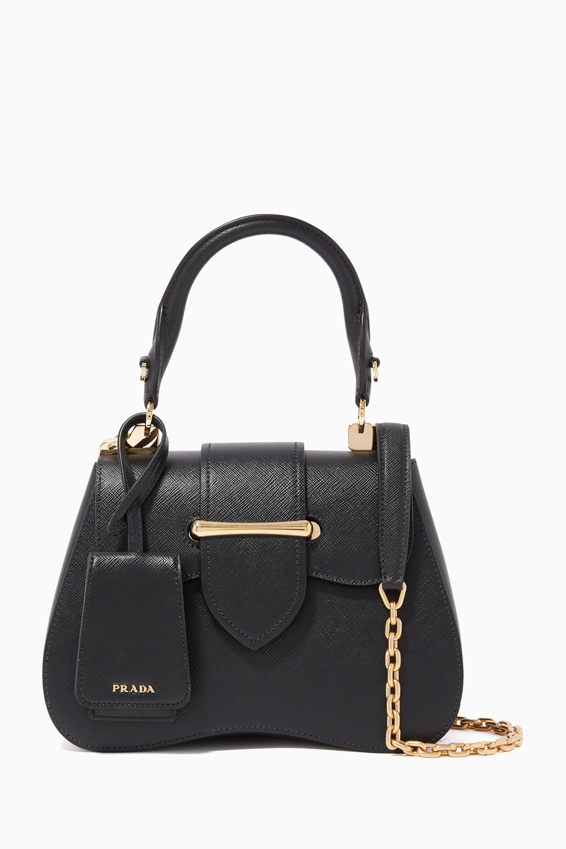 Prada sidonie saffiano leather bag hot sale