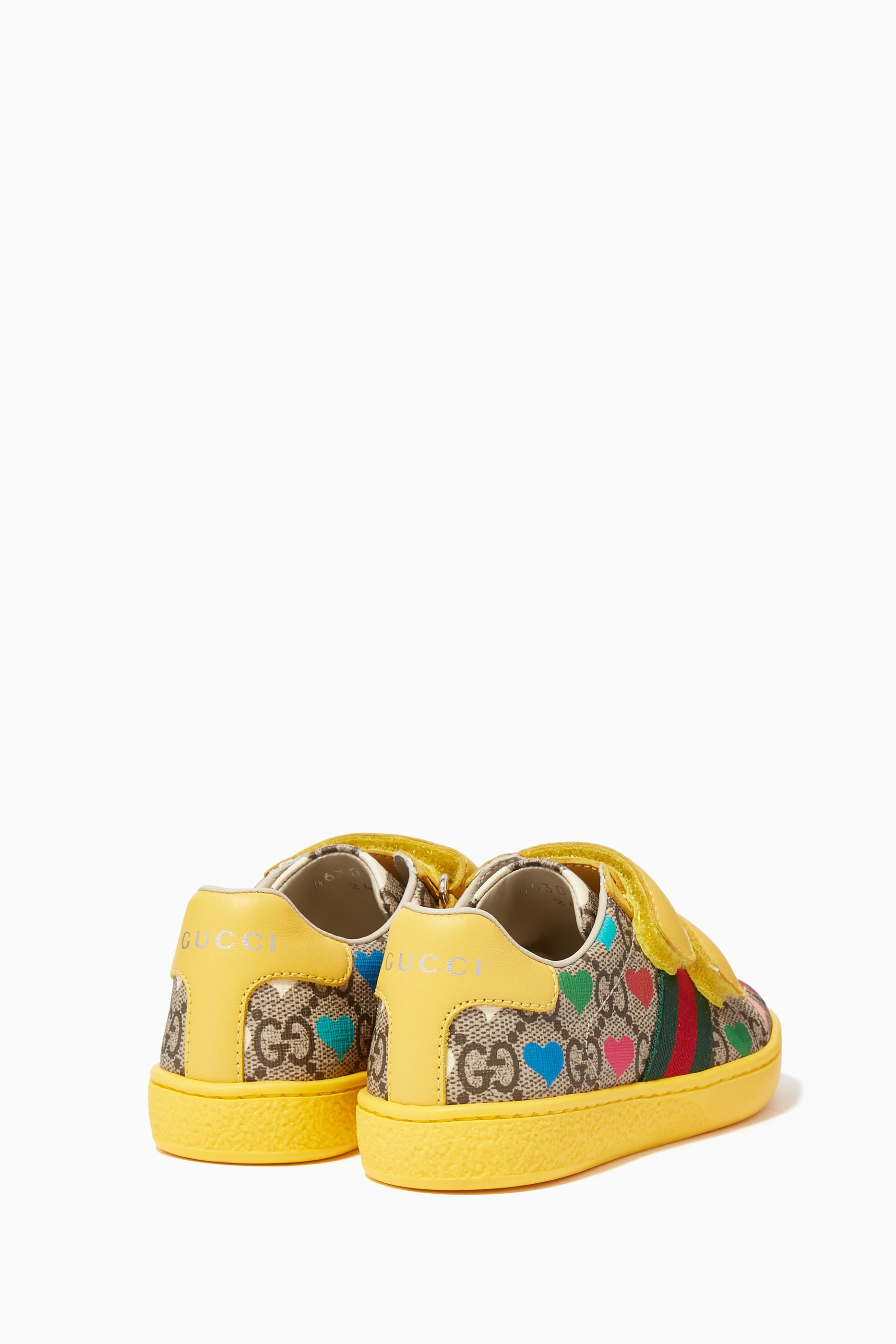Yellow gucci sneakers 2025