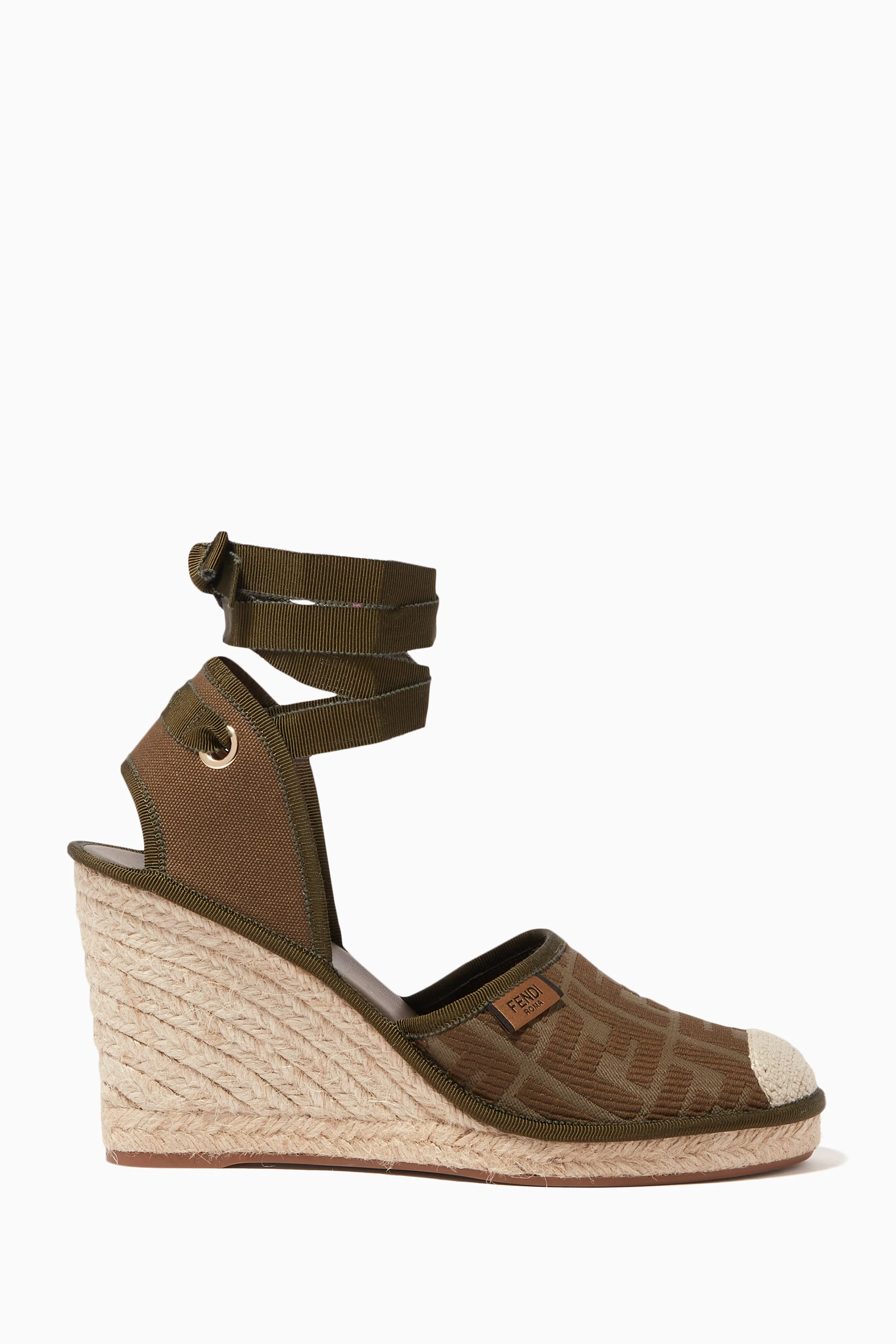 Wedges fendi hot sale