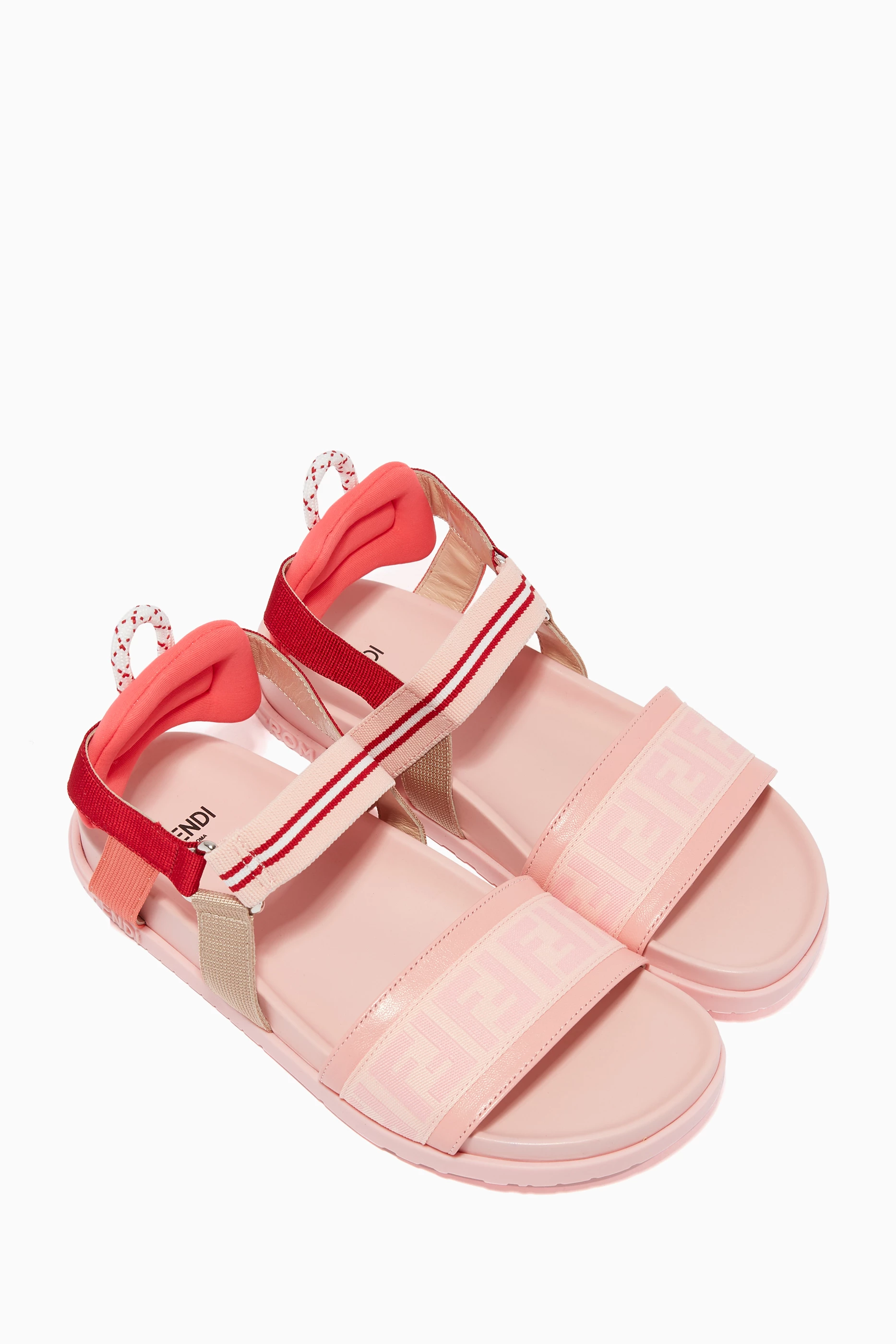 Fendi pink sandals online