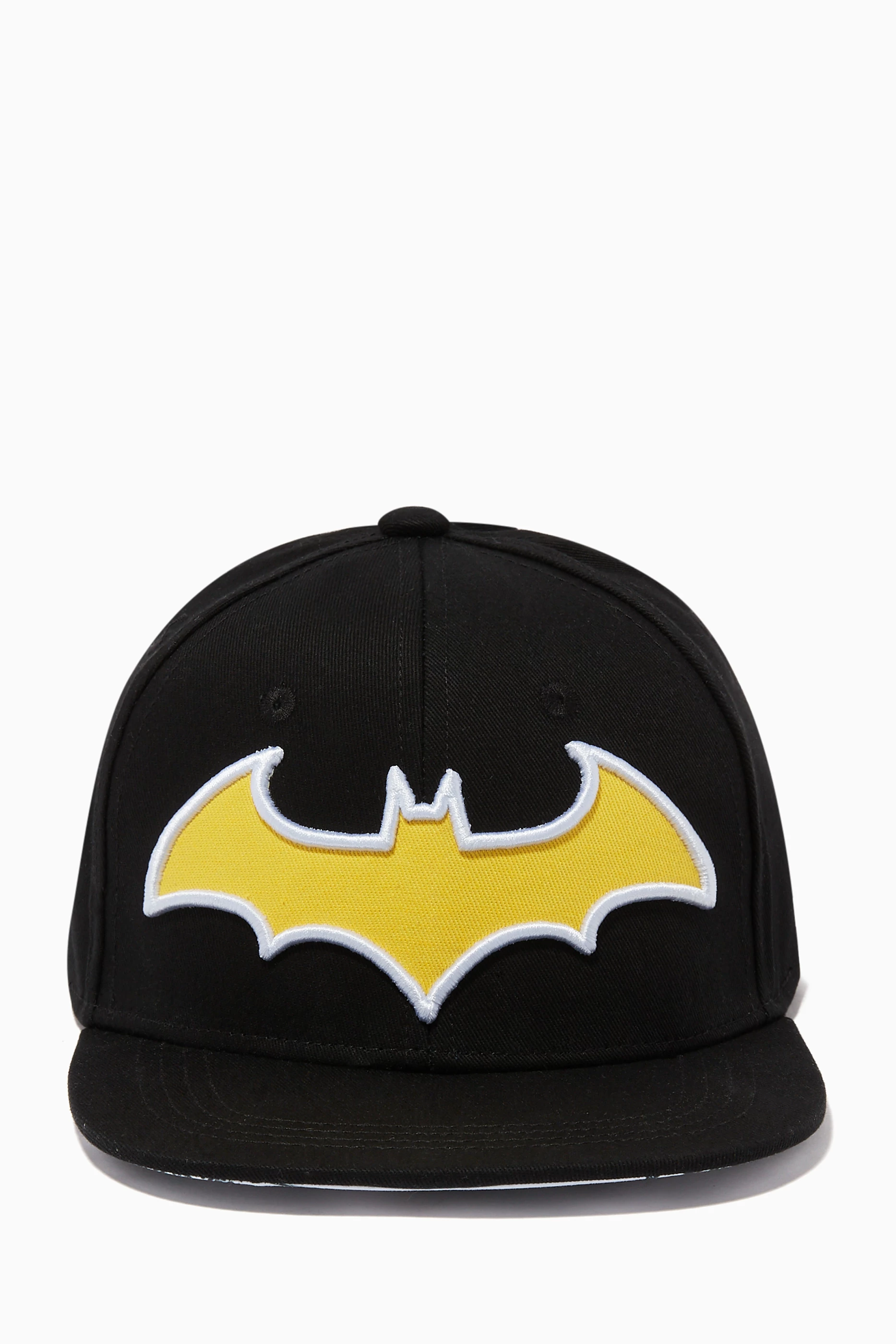 Buy Fabric Flavours Black Batman Logo Baseball Cap For Boys Online Ounass Saudi