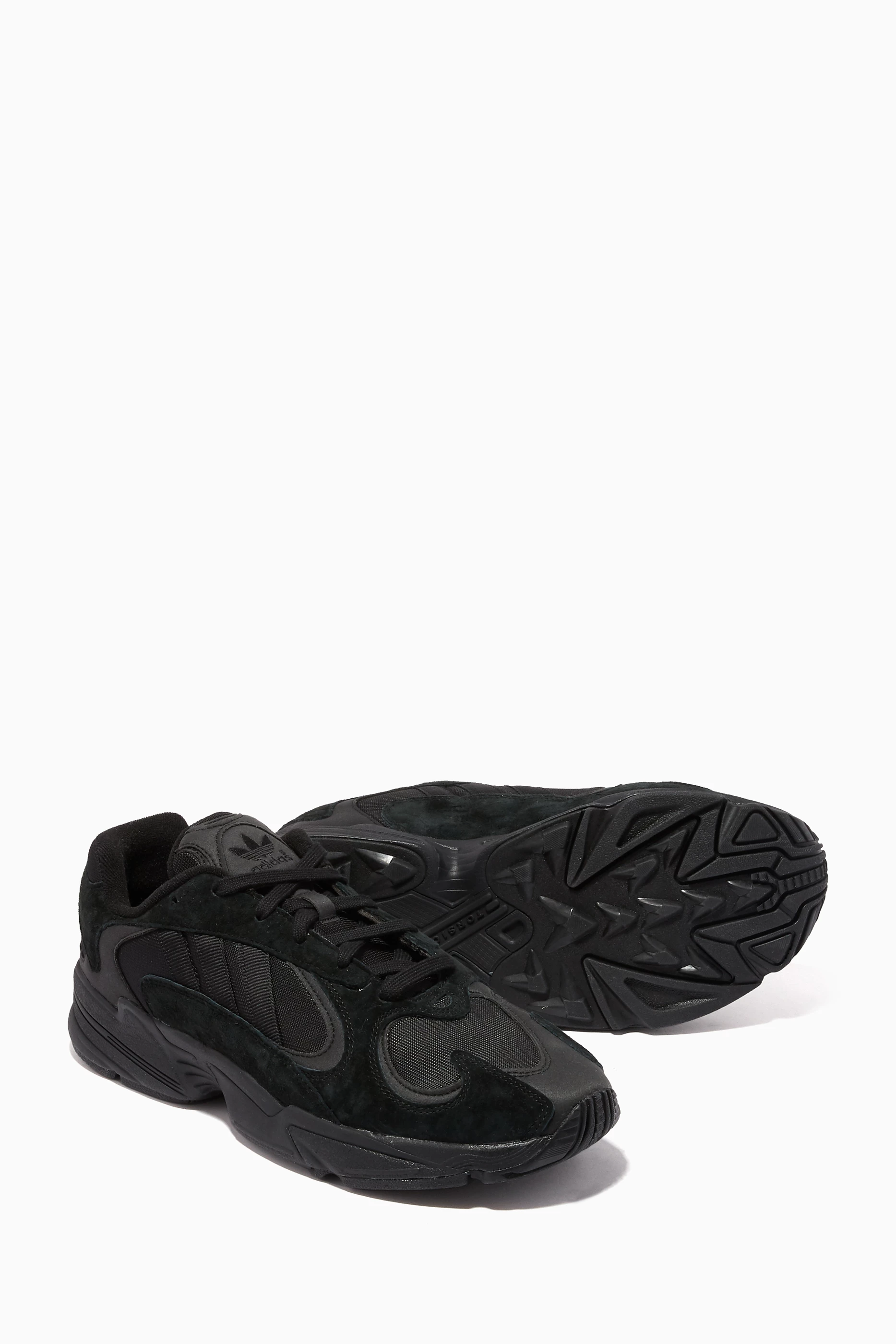 Buy adidas Black Yung-1 Sneakers For Men Online Ounass Saudi