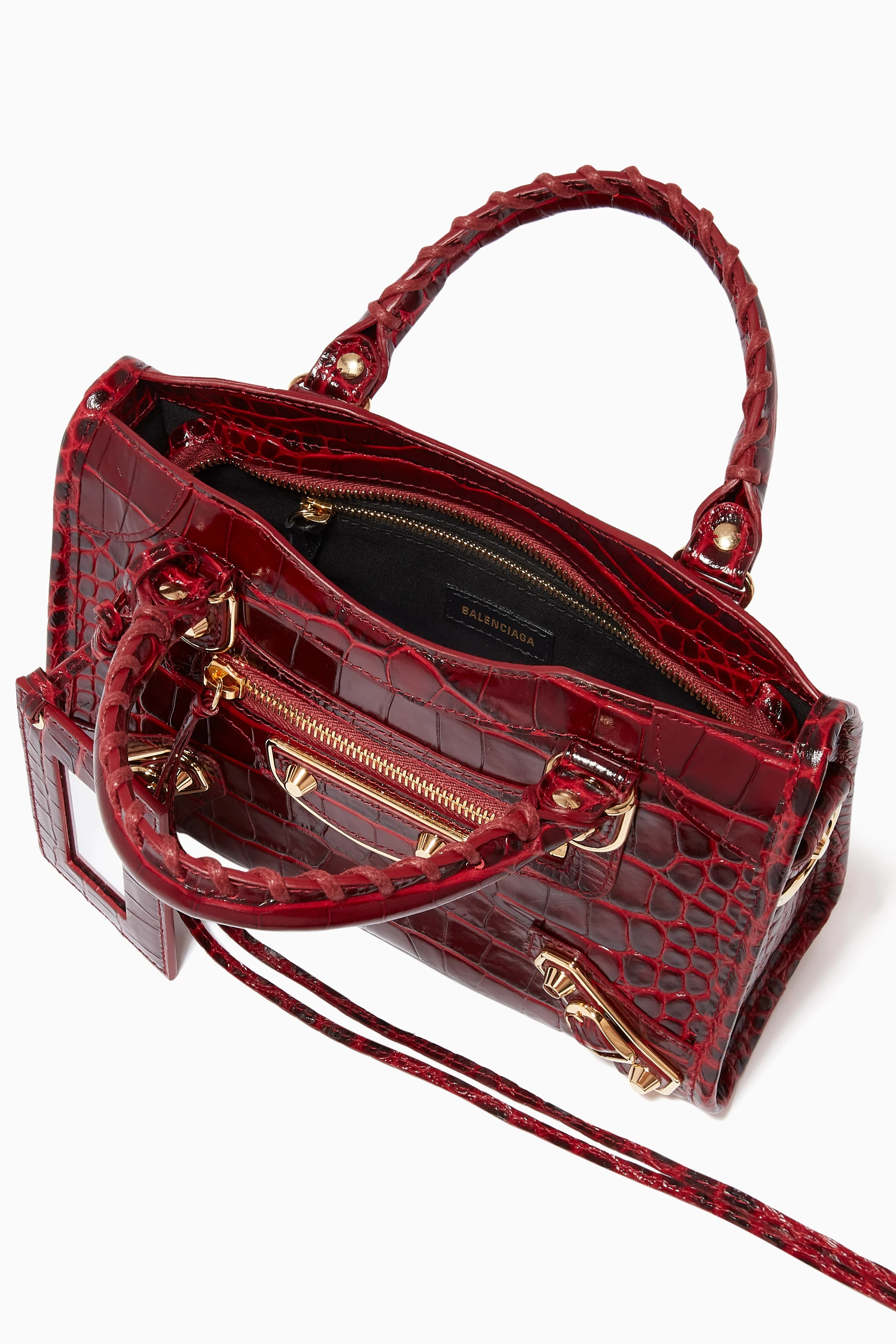 Balenciaga mini red bag shop