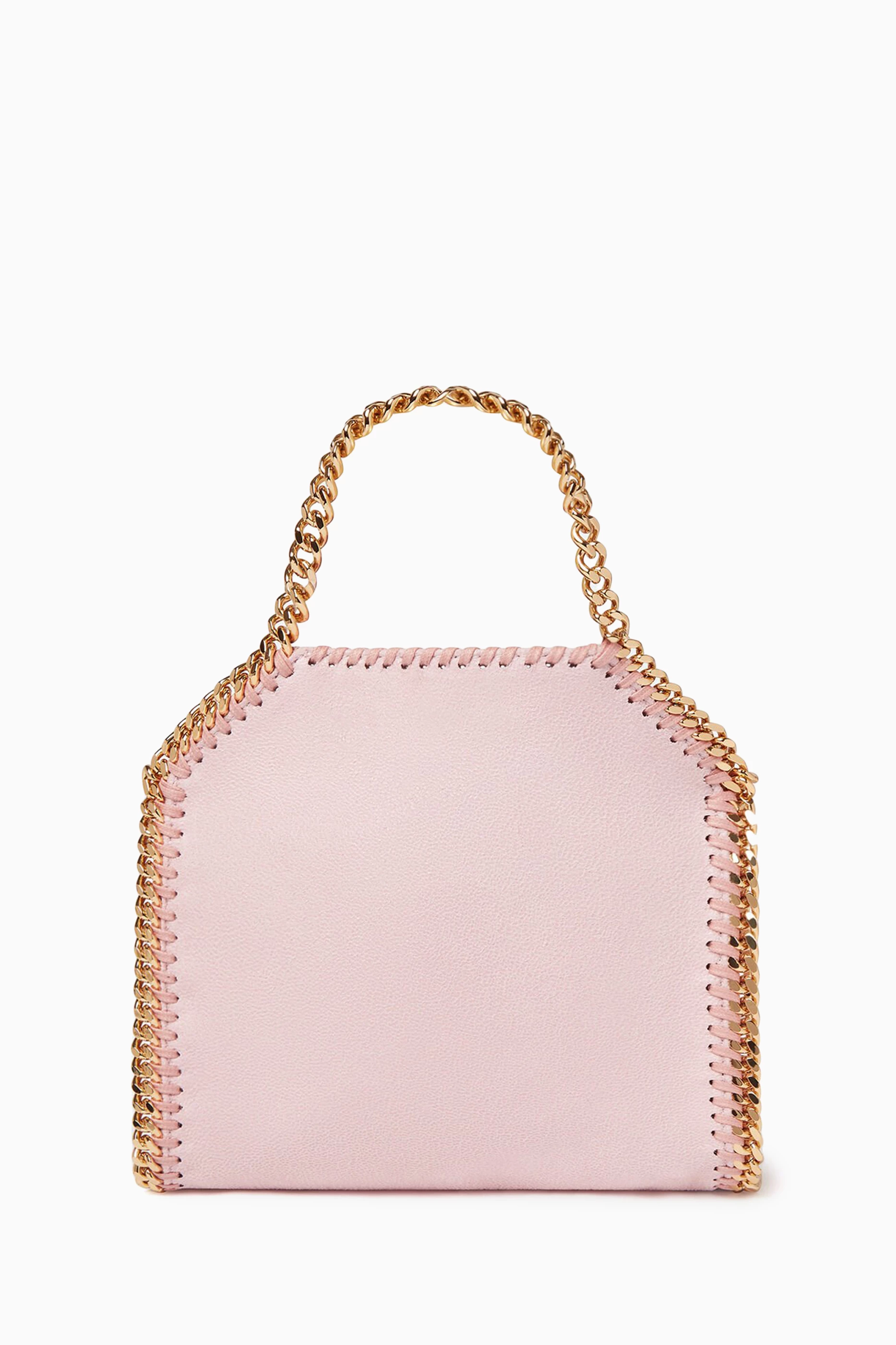 Buy Stella McCartney Pink Falabella Tiny Tote in Shaggy Deer For Women Online Ounass Saudi