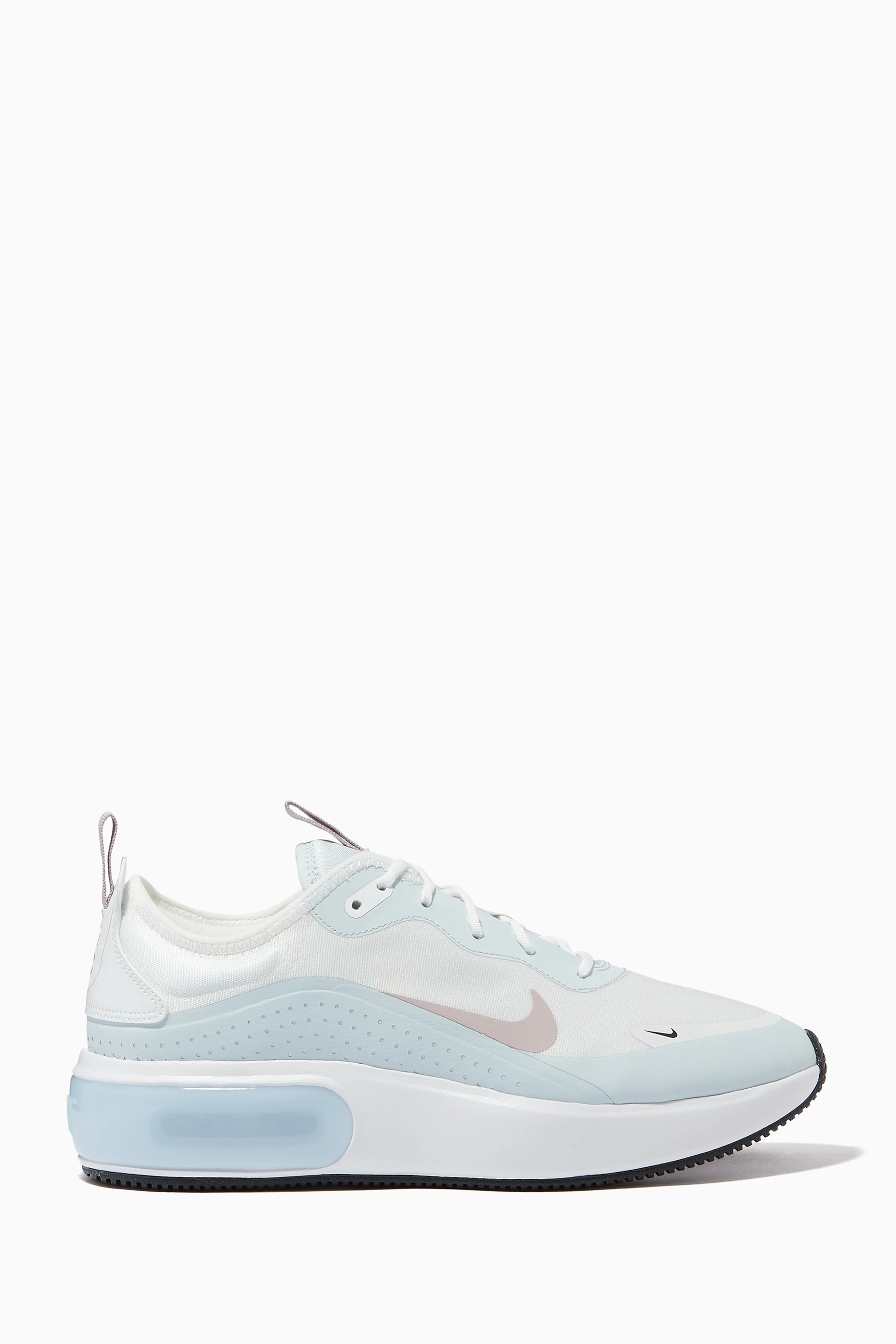 Buy Nike White Air Max Dia Sneakers in Textile For Women Online Ounass Saudi