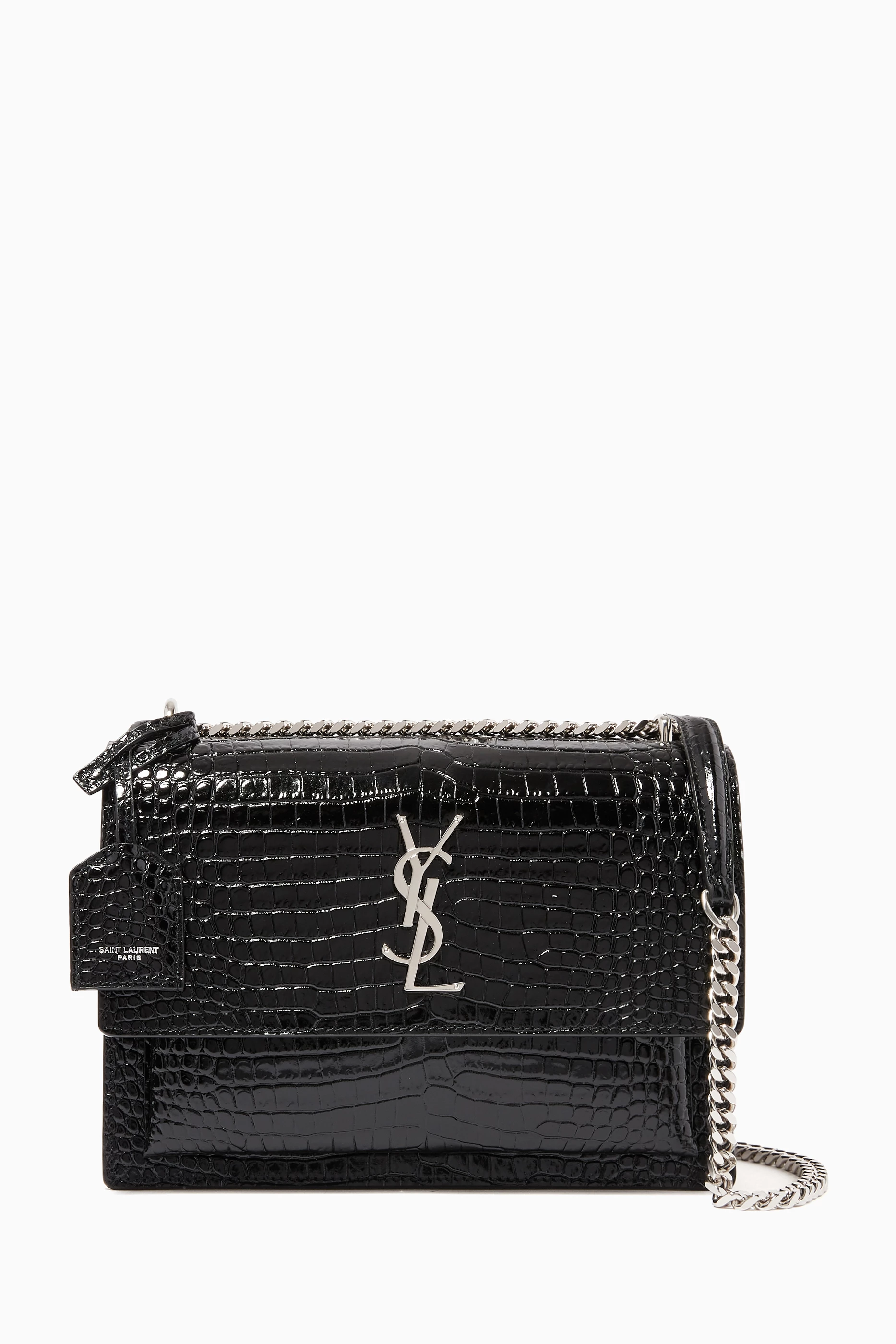 Ysl crocodile skin bag sale