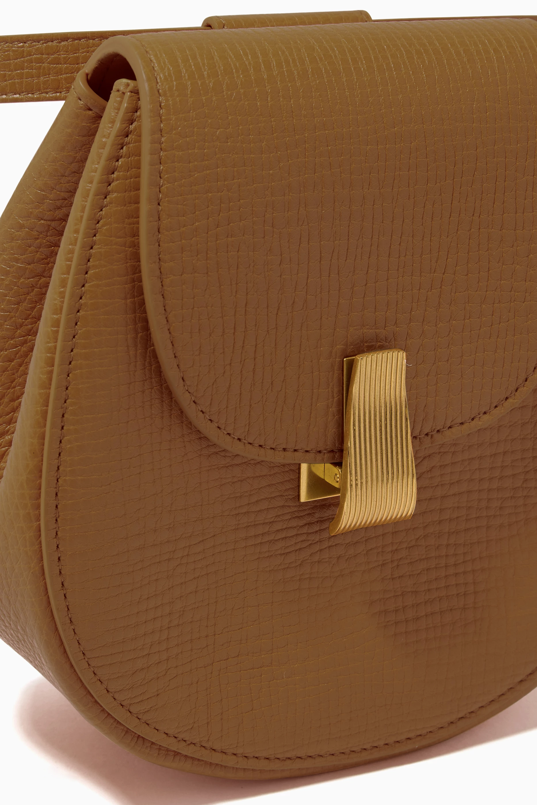 Buy Bottega Veneta Yellow Belt Bag in Palmellato Calfskin For Women Online Ounass Saudi