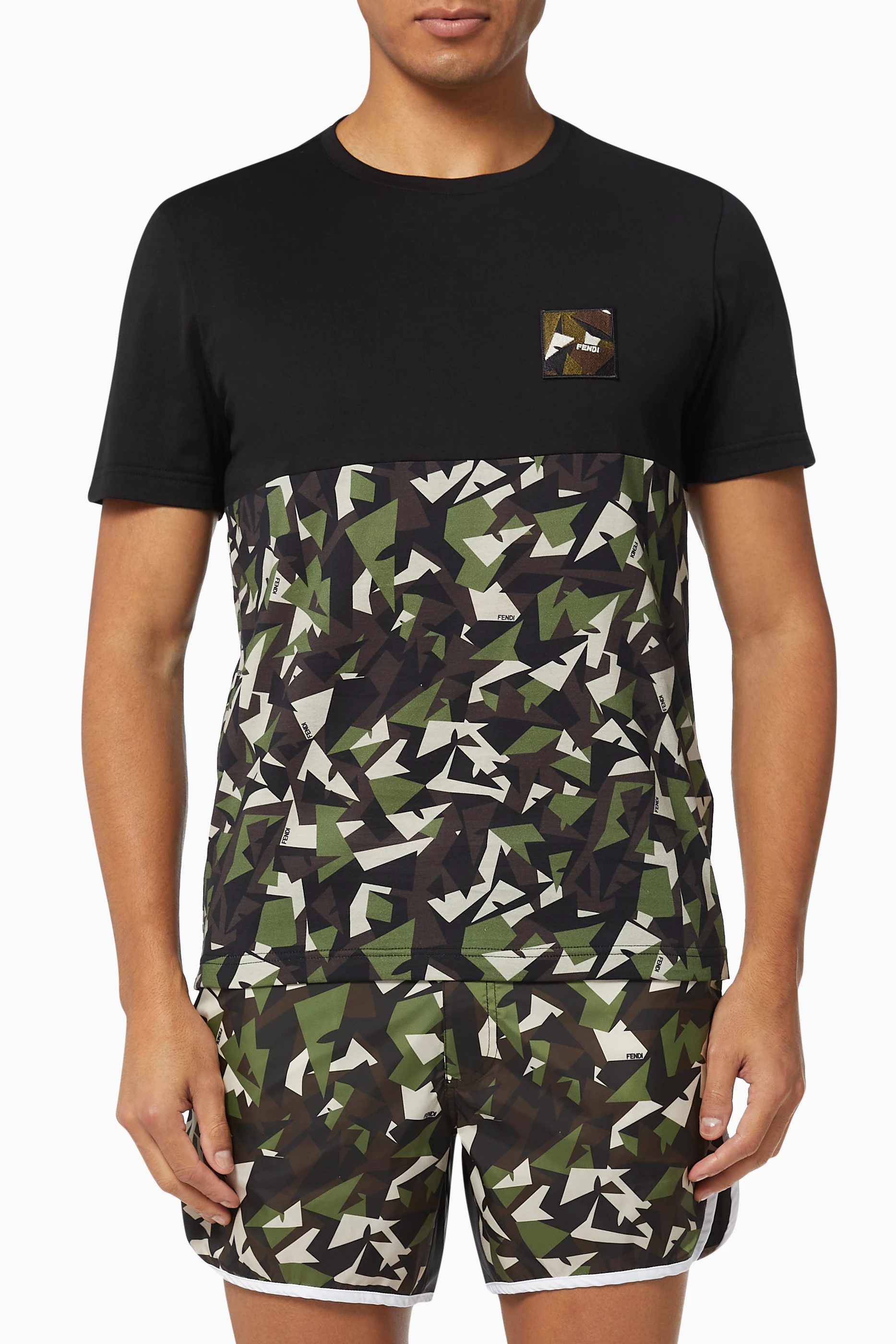 Fendi camo t shirt shop