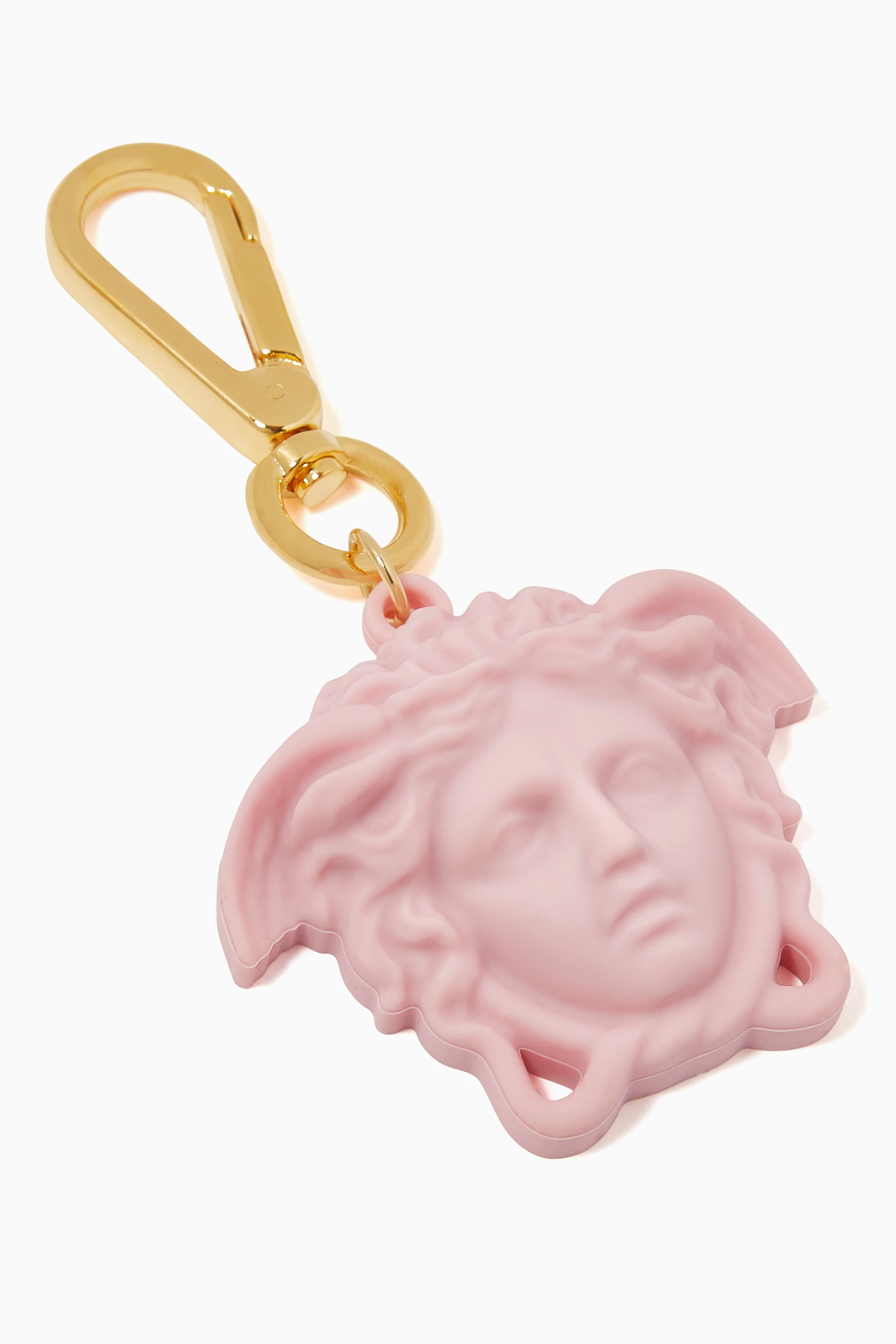 Buy Versace Pink Medusa Head Key Chain For Girls Online Ounass Saudi