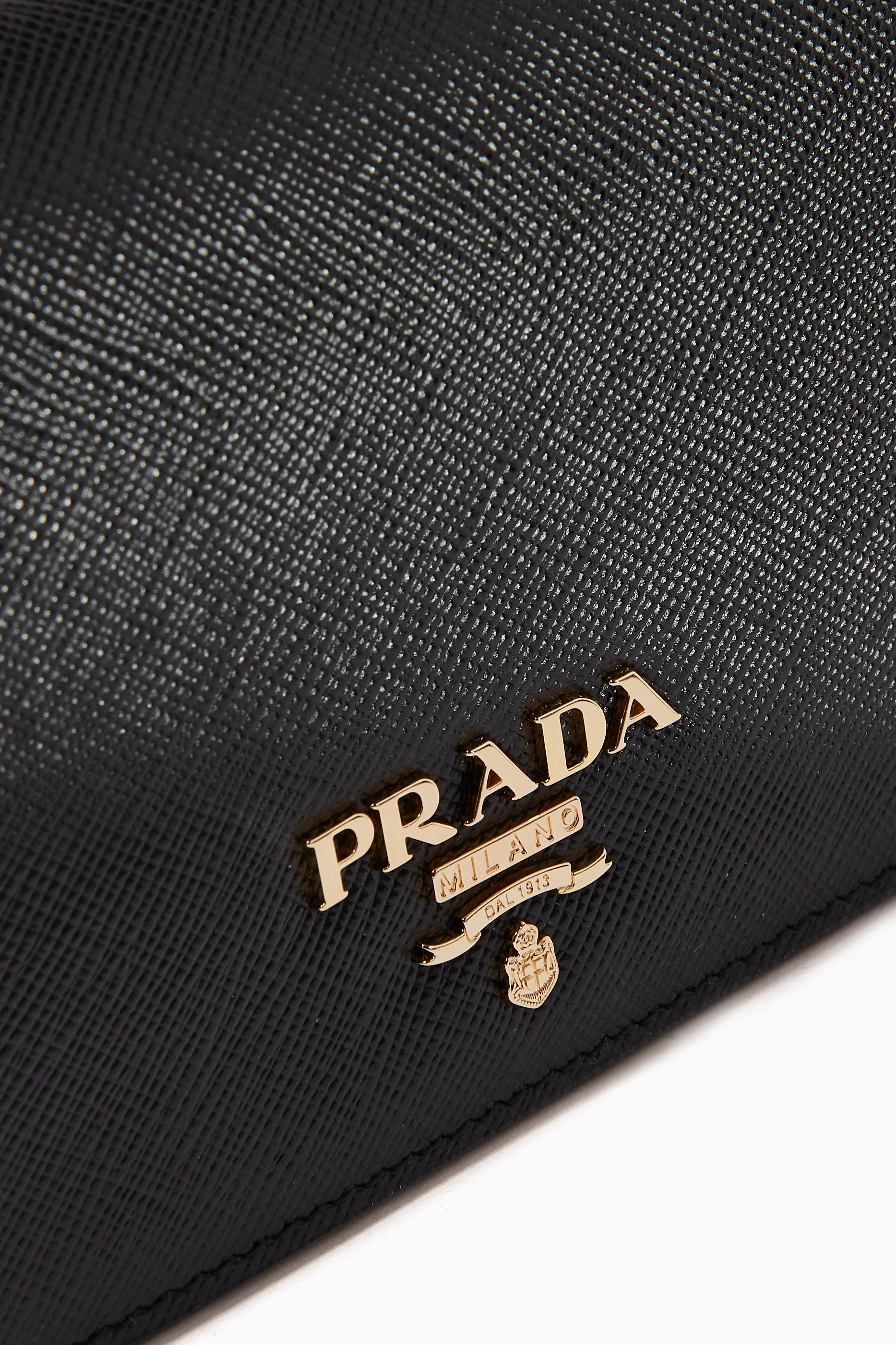 Buy Prada Black Wallet on Chain in Saffiano Leather For Women Online Ounass Saudi
