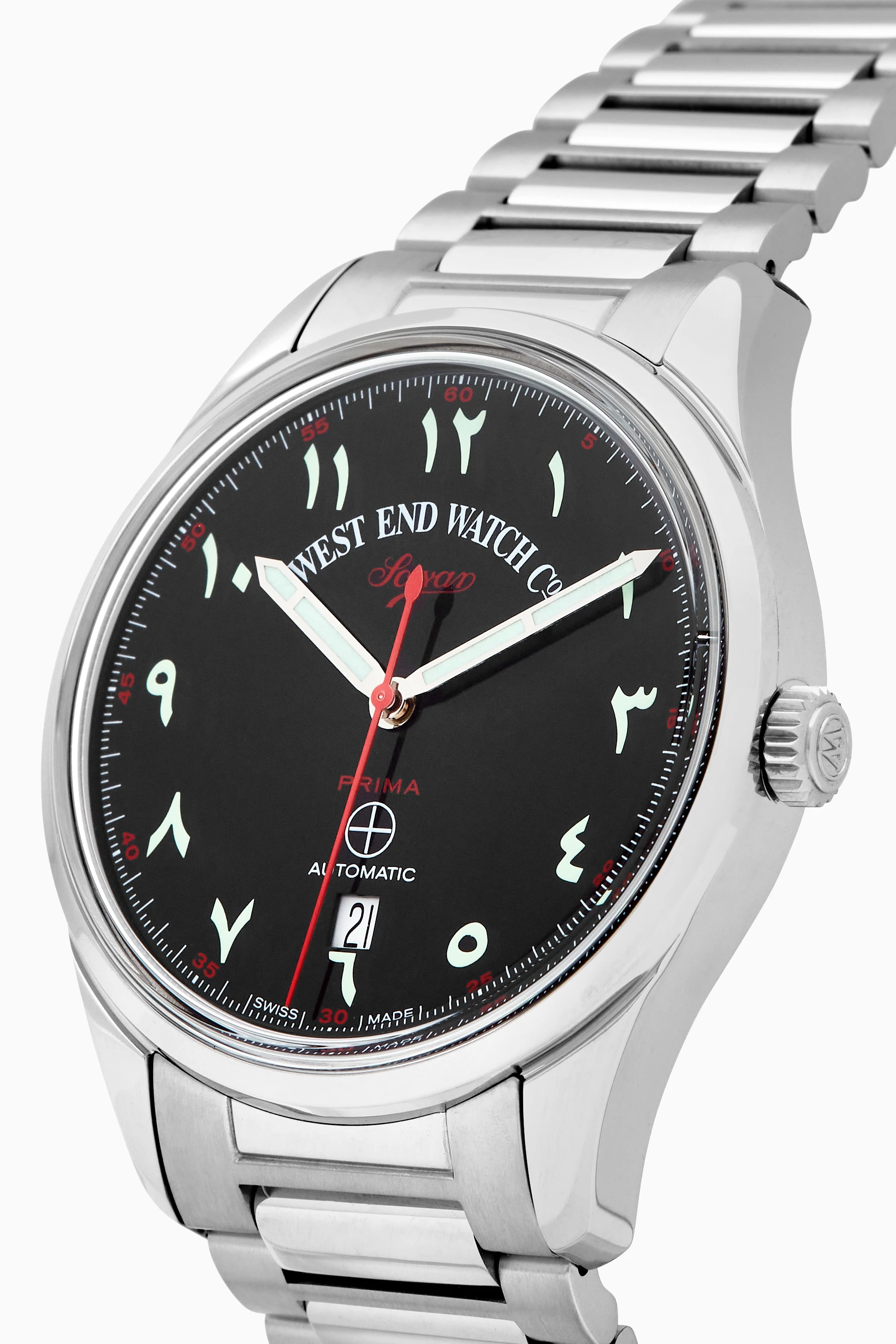 Buy West End Watch Grey Sowar Prima Automatic 39mm Watch For