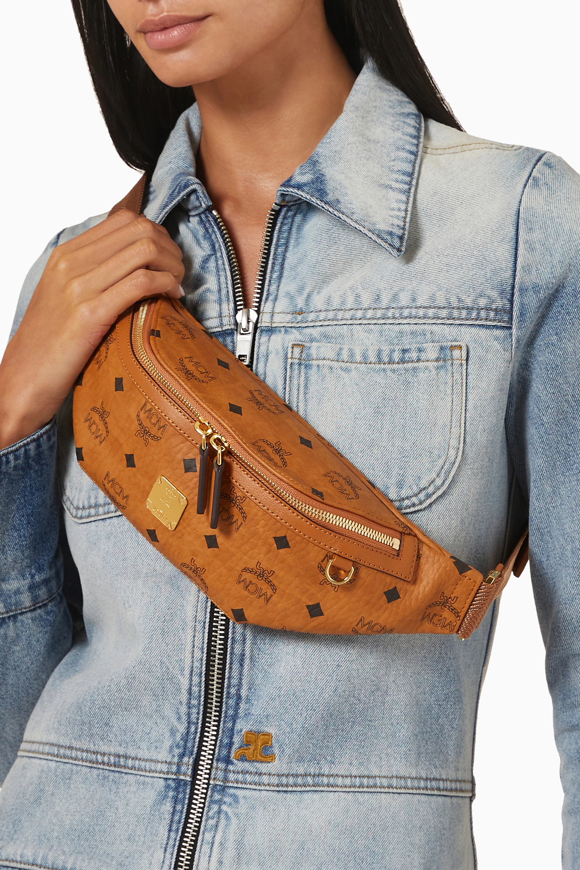Mcm belt bag small sale