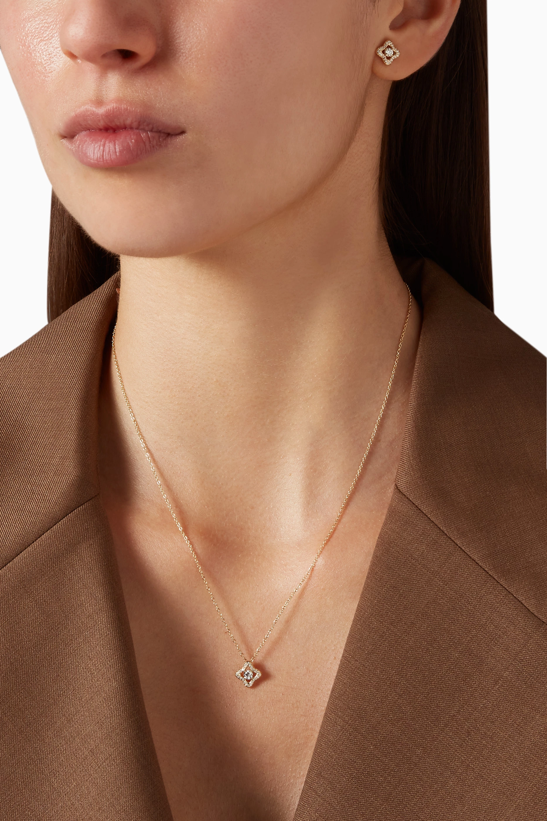 David yurman quatrefoil earrings store