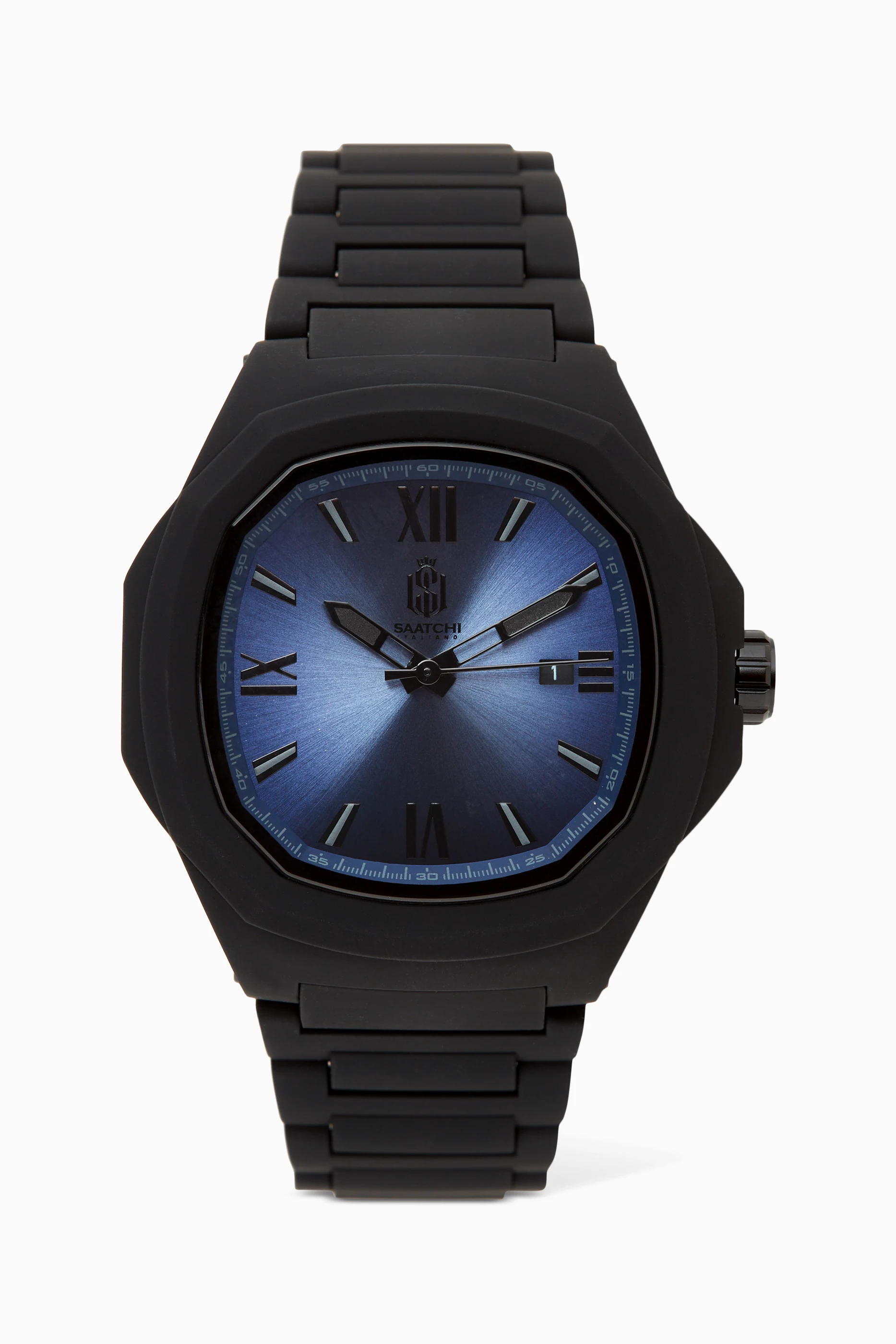 Buy Saatchi Blue Verona Japanese Quartz Watch For Men Online Ounass Saudi