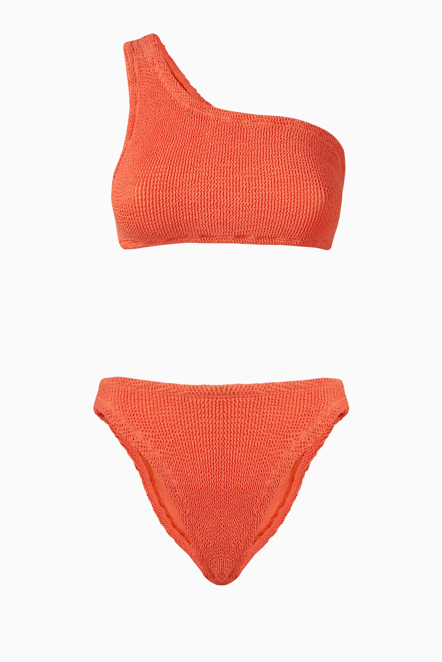 Buy Hunza G Orange Nancy One-Shoulder Bikini For Women Online