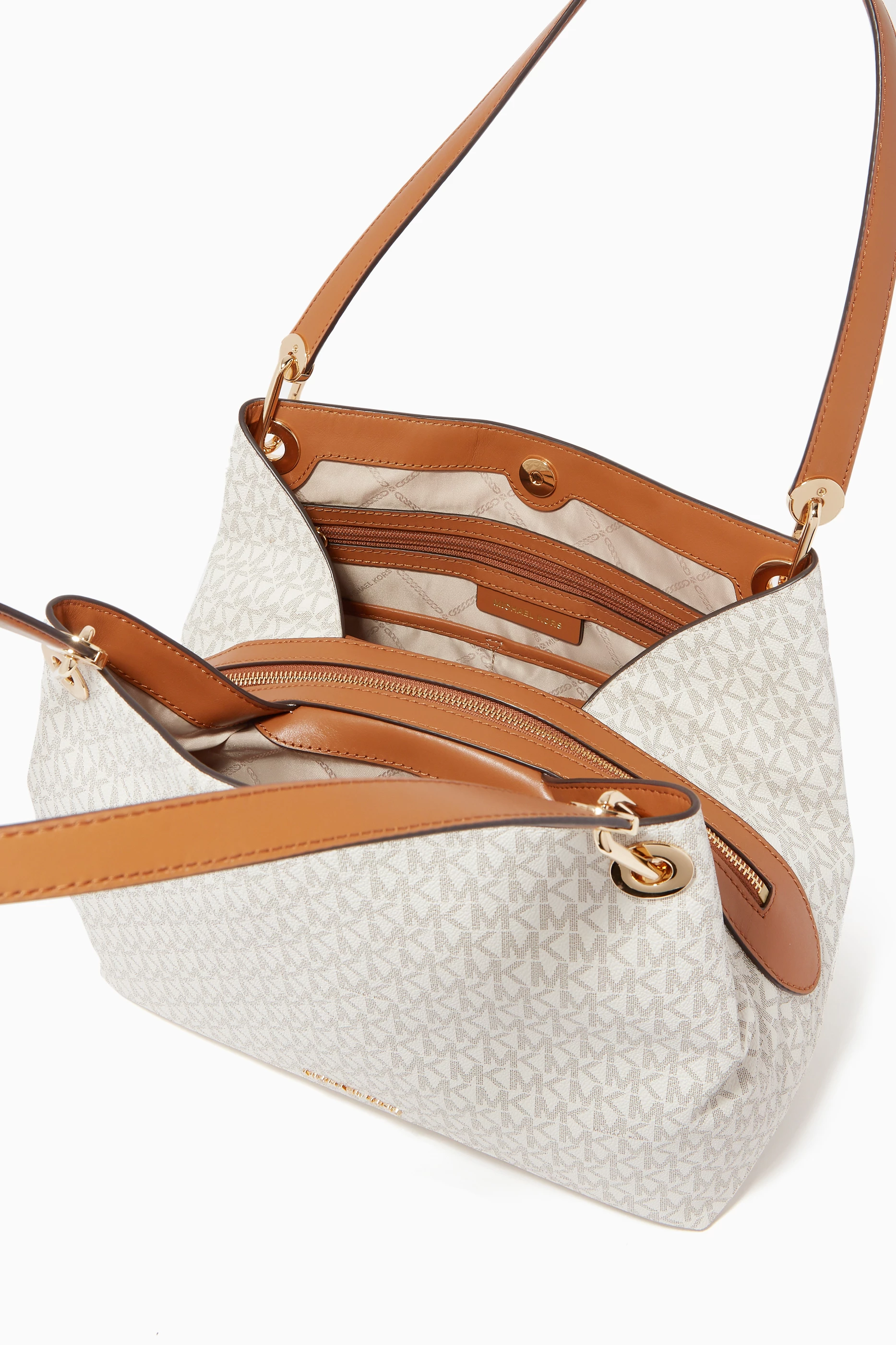 Michael kors raven shoulder bag vanilla shop