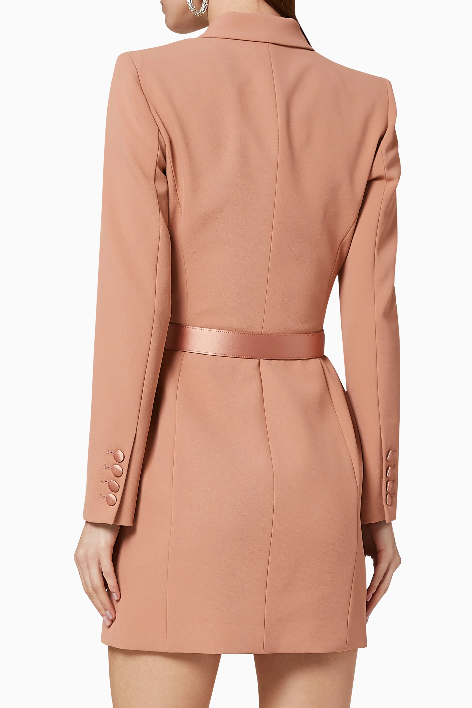 rose gold blazer dress Rose Gold Floral Suit 44R Matching Pant