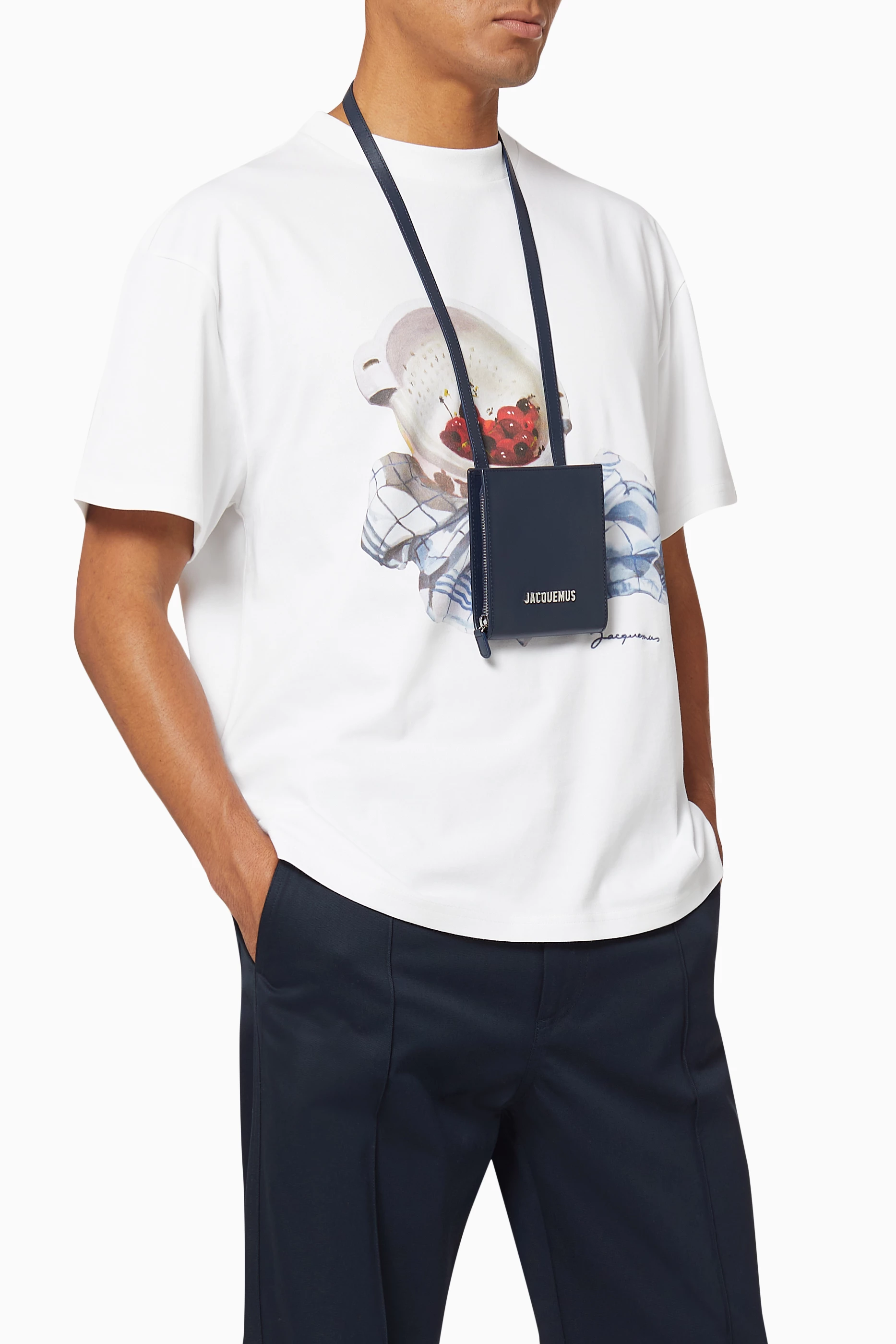 Jacquemus Gadjo Jacquemus Neck Pouch Buy Jacquemus Blue Le Gadjo 