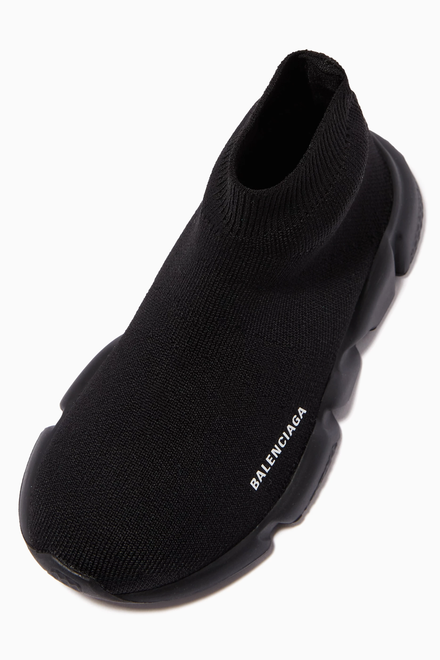 Balenciaga speed trainers all black discount