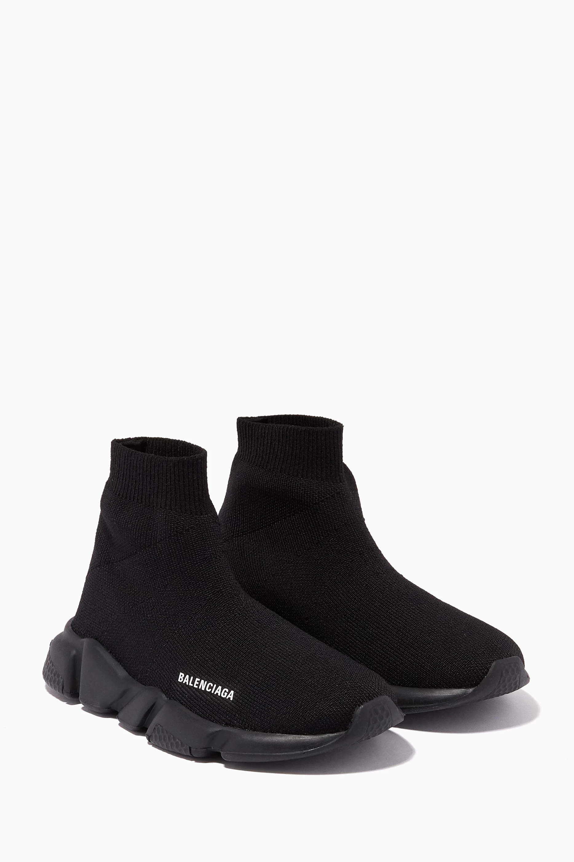 Buy Balenciaga Black Speed Sneakers in Technical Knit For UNISEX Online Ounass Saudi