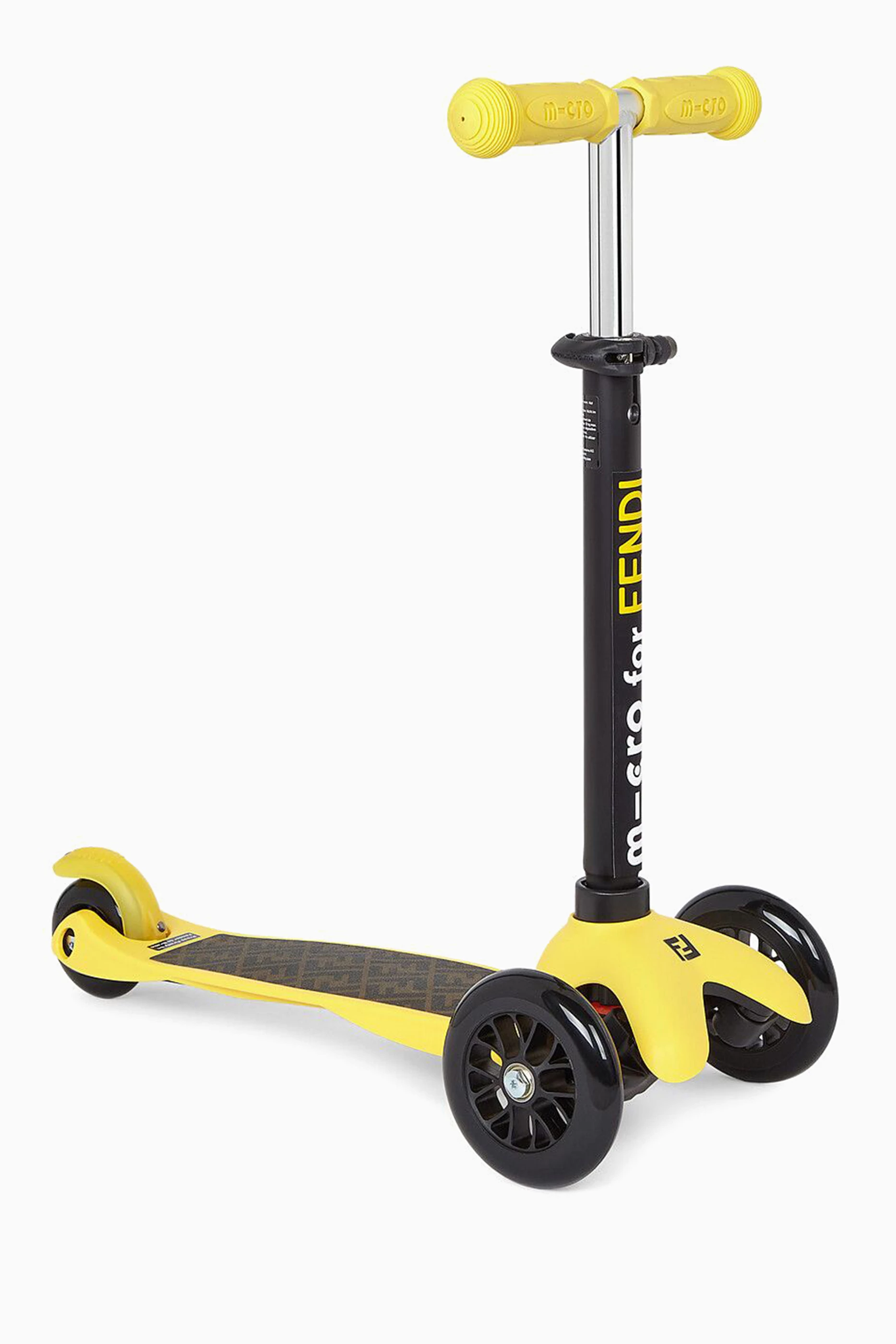 Buy Fendi Yellow FF Micro Baby Scooter For Kids Online | Ounass Saudi