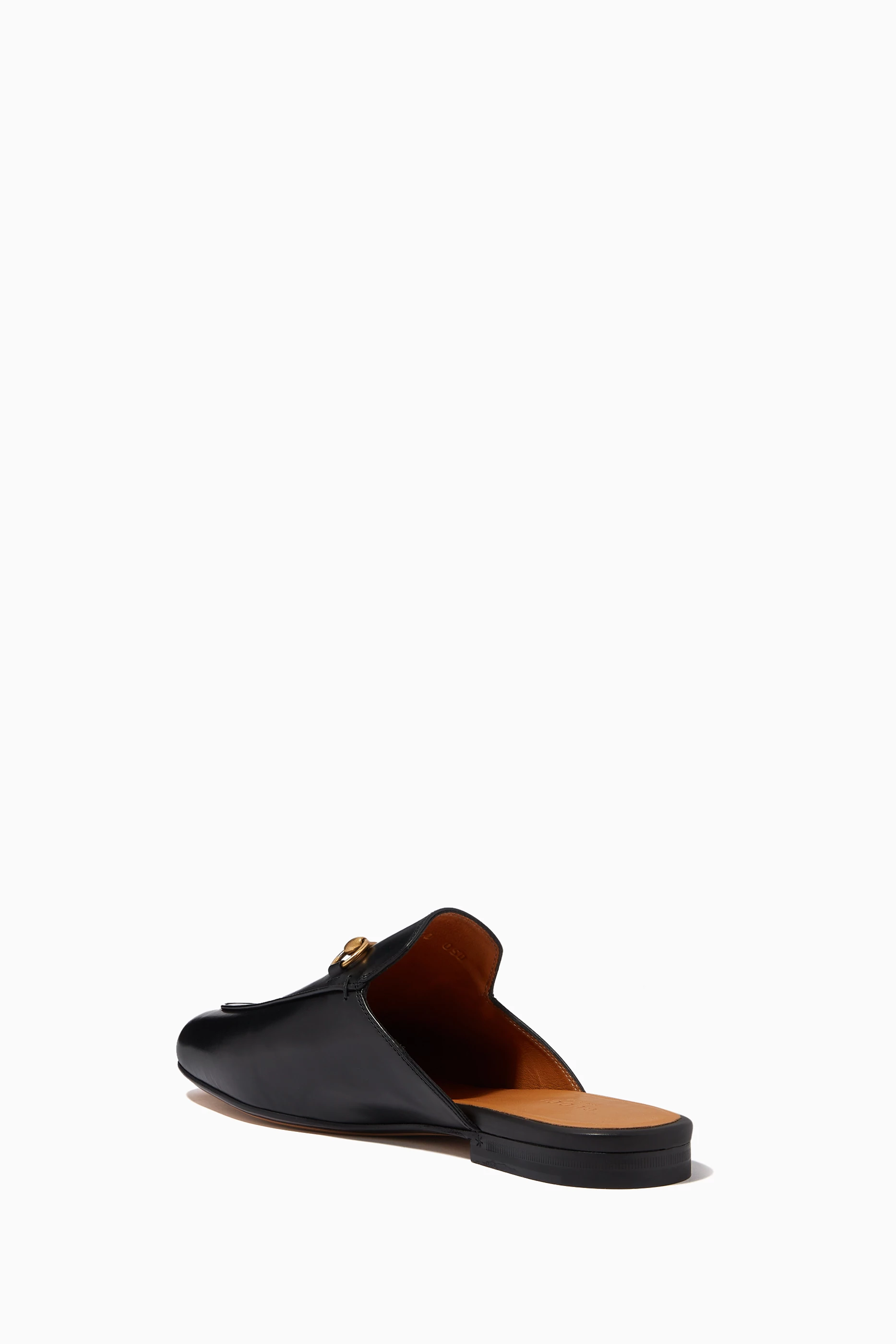 Buy Gucci Black Princetown Slipper in Leather For Women Online Ounass Saudi