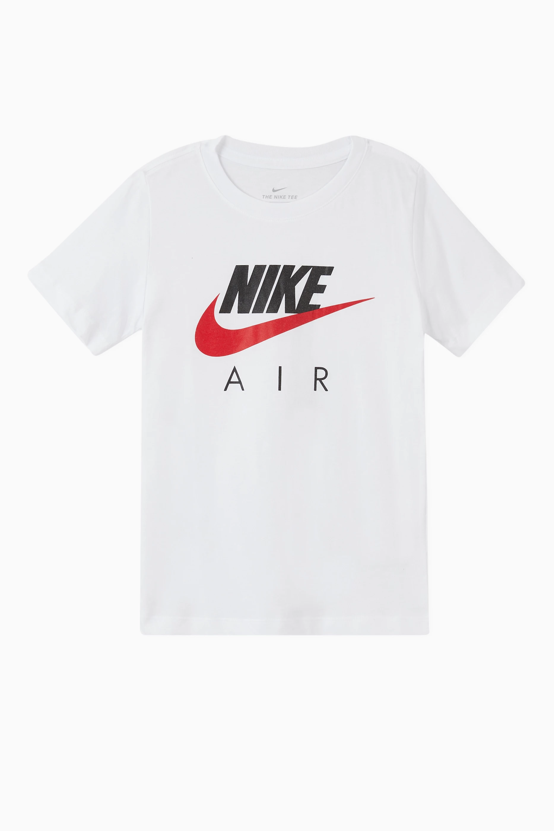 Buy Nike White Air Logo Cotton T Shirt For Boys Online Ounass Saudi