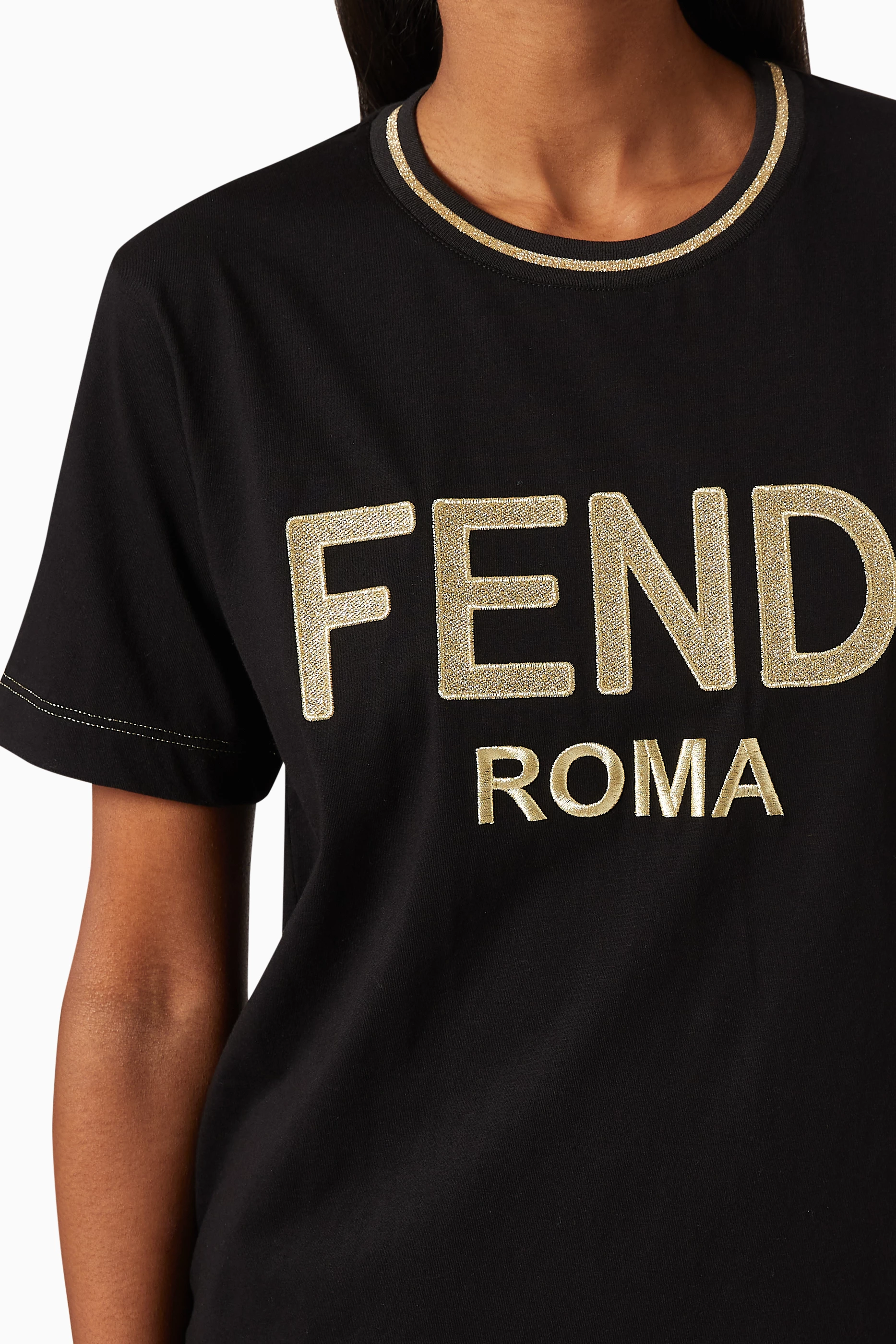 Fendi roma t shirt women's 2025