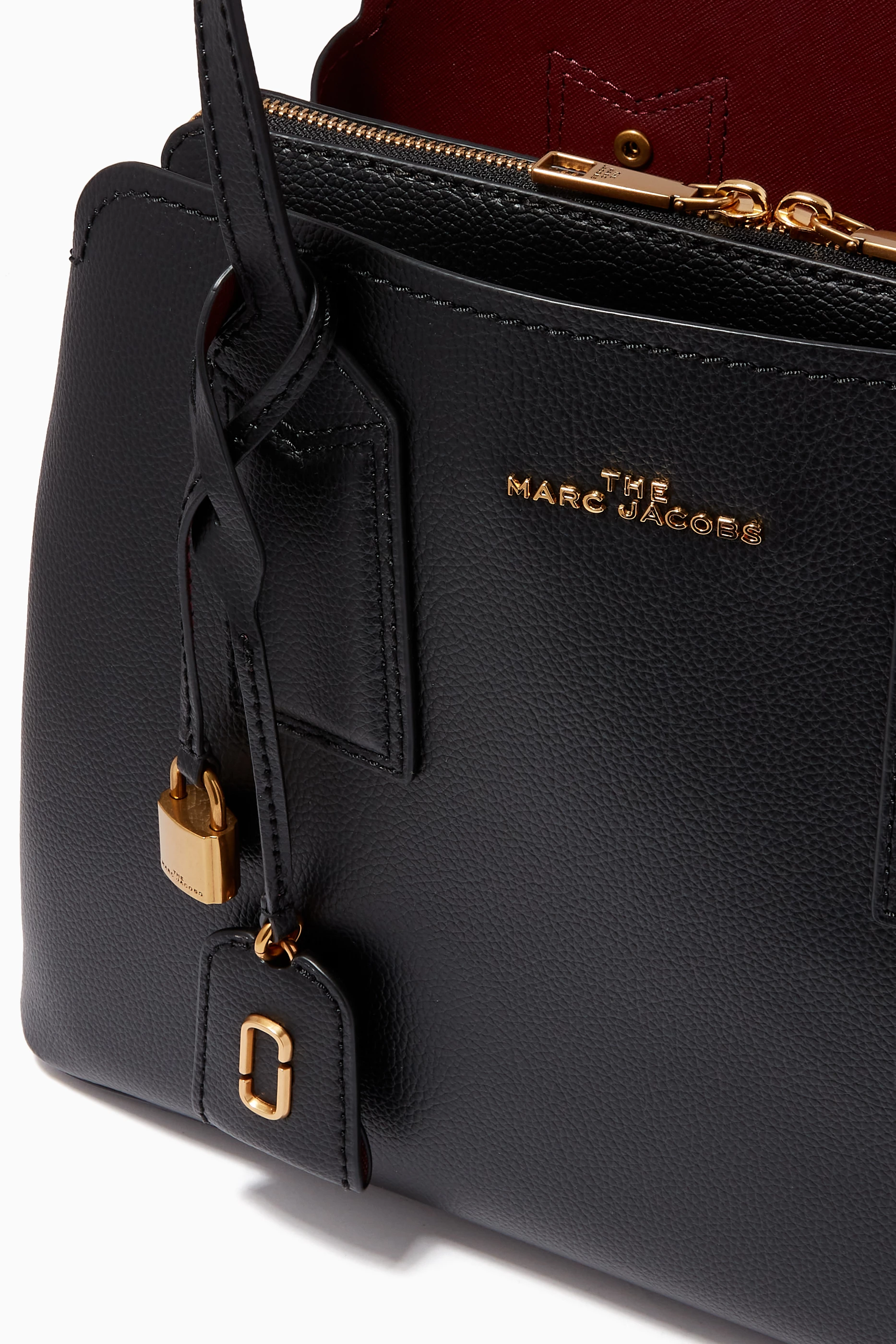 Buy Marc Jacobs Black The Editor 38 Shoulder Bag in Leather For Women Online Ounass Saudi