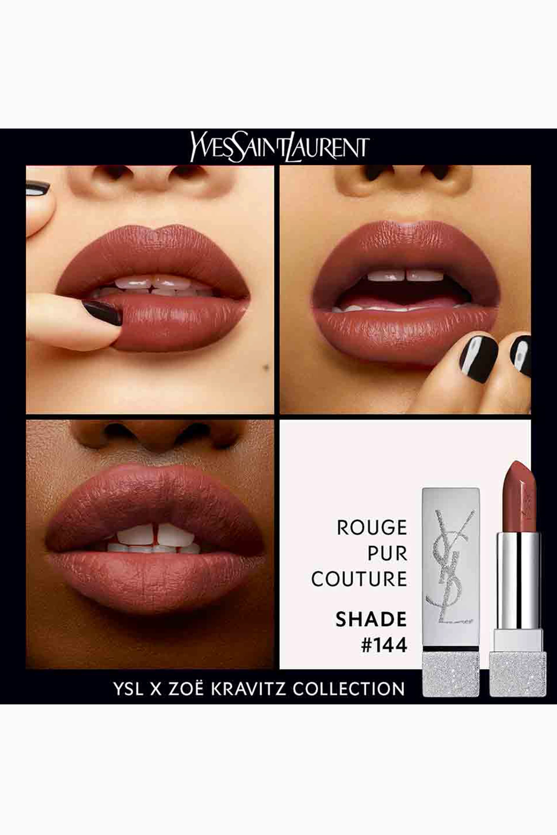 Buy YSL Beauty #144 Shoreditch Walk Rouge Pur Couture x Zoë