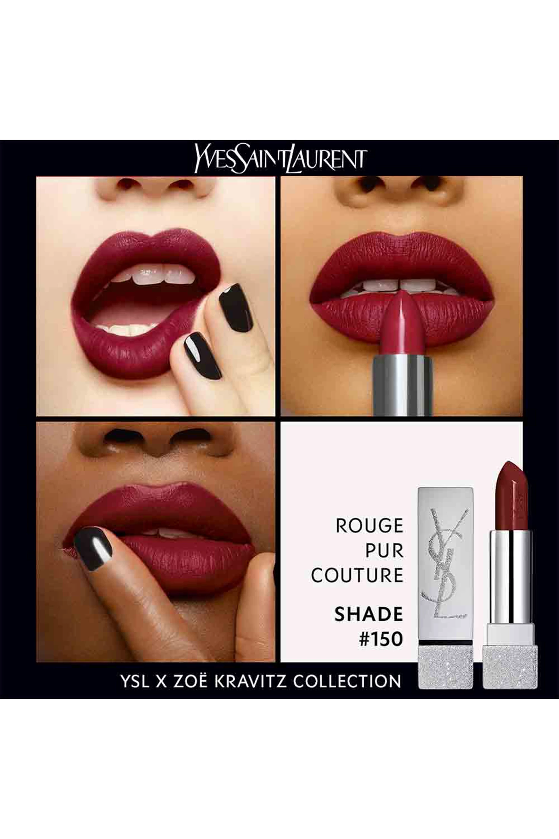 Matte Lipstick Ysl Zoe Kravitz Lipstick Swatches Buy YSL Beauty