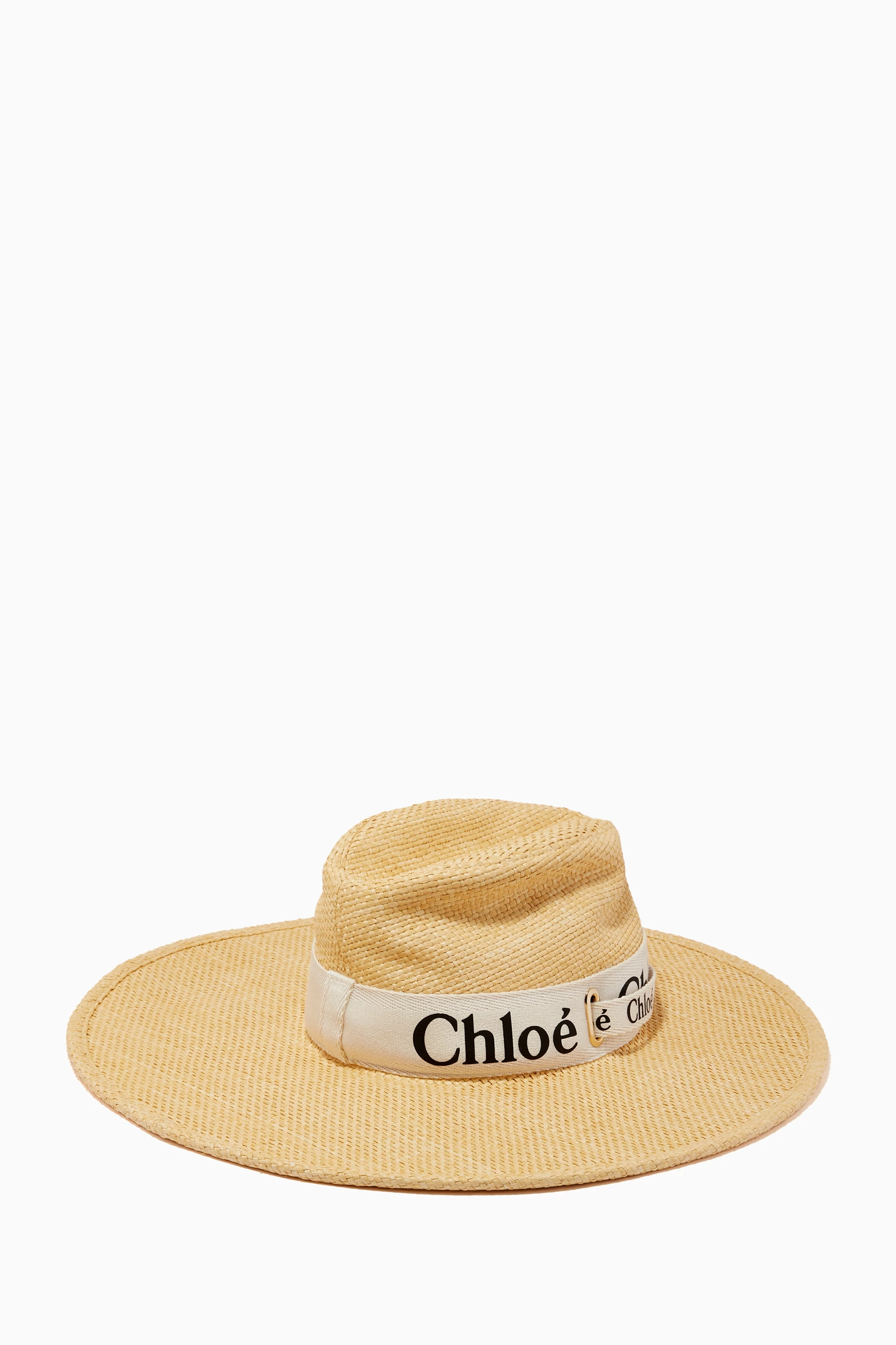 “Authentic  Chloé x Borsalino Embellished Straw Hat, Designer Summer Hat NWT Chloé x Borsalino Embellished Straw Hat, Designer Summer Hat main image 4