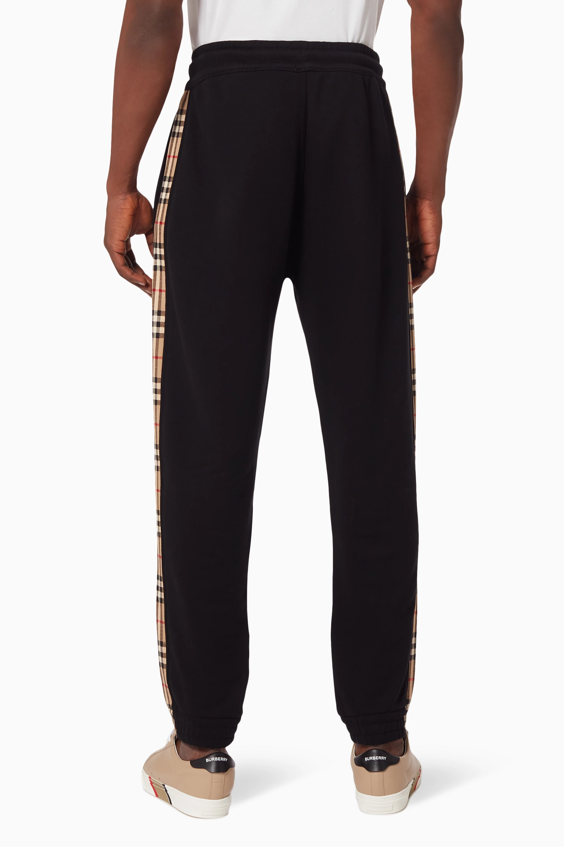Burberry sweatpants mens clearance