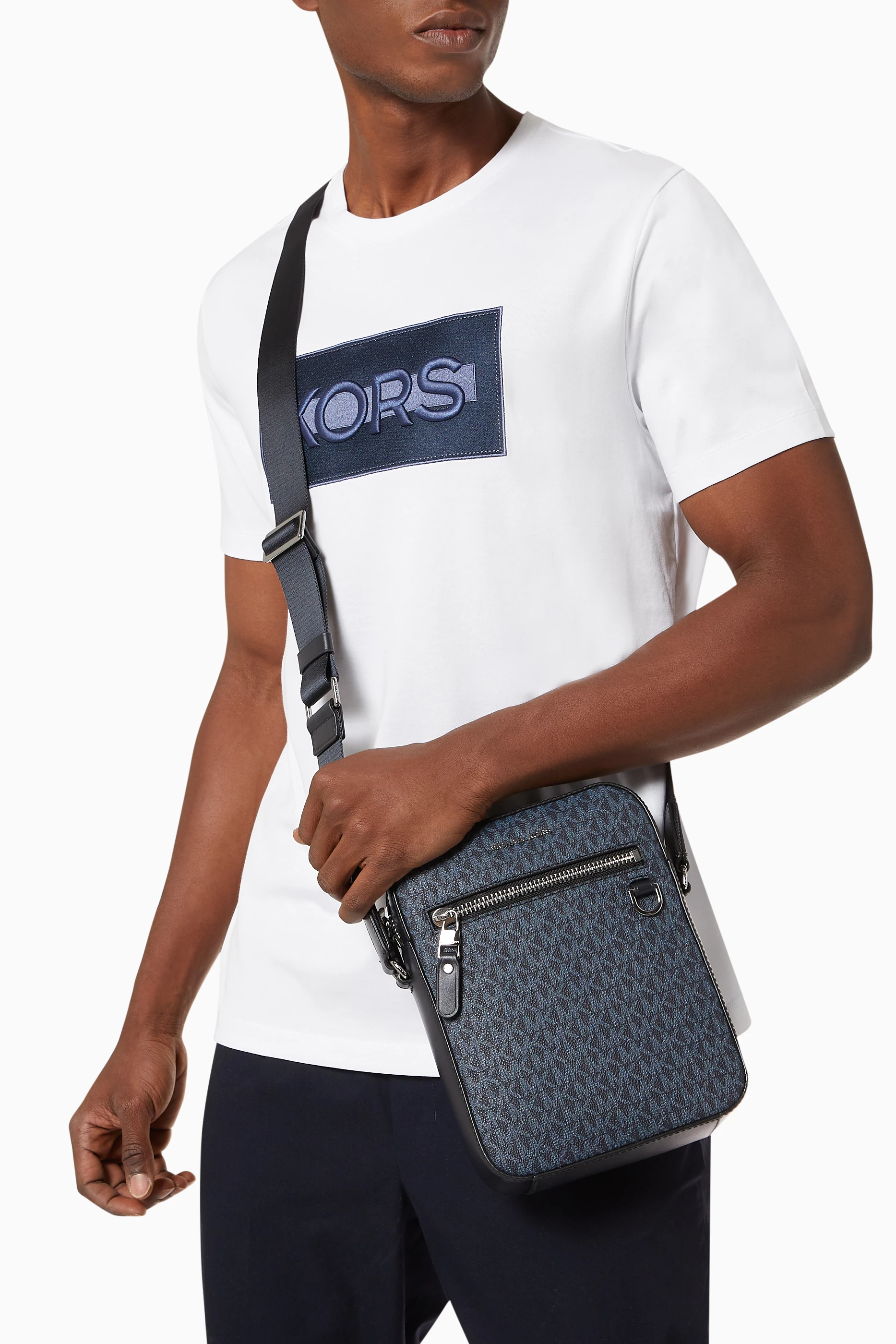 Henry leather flight bag top