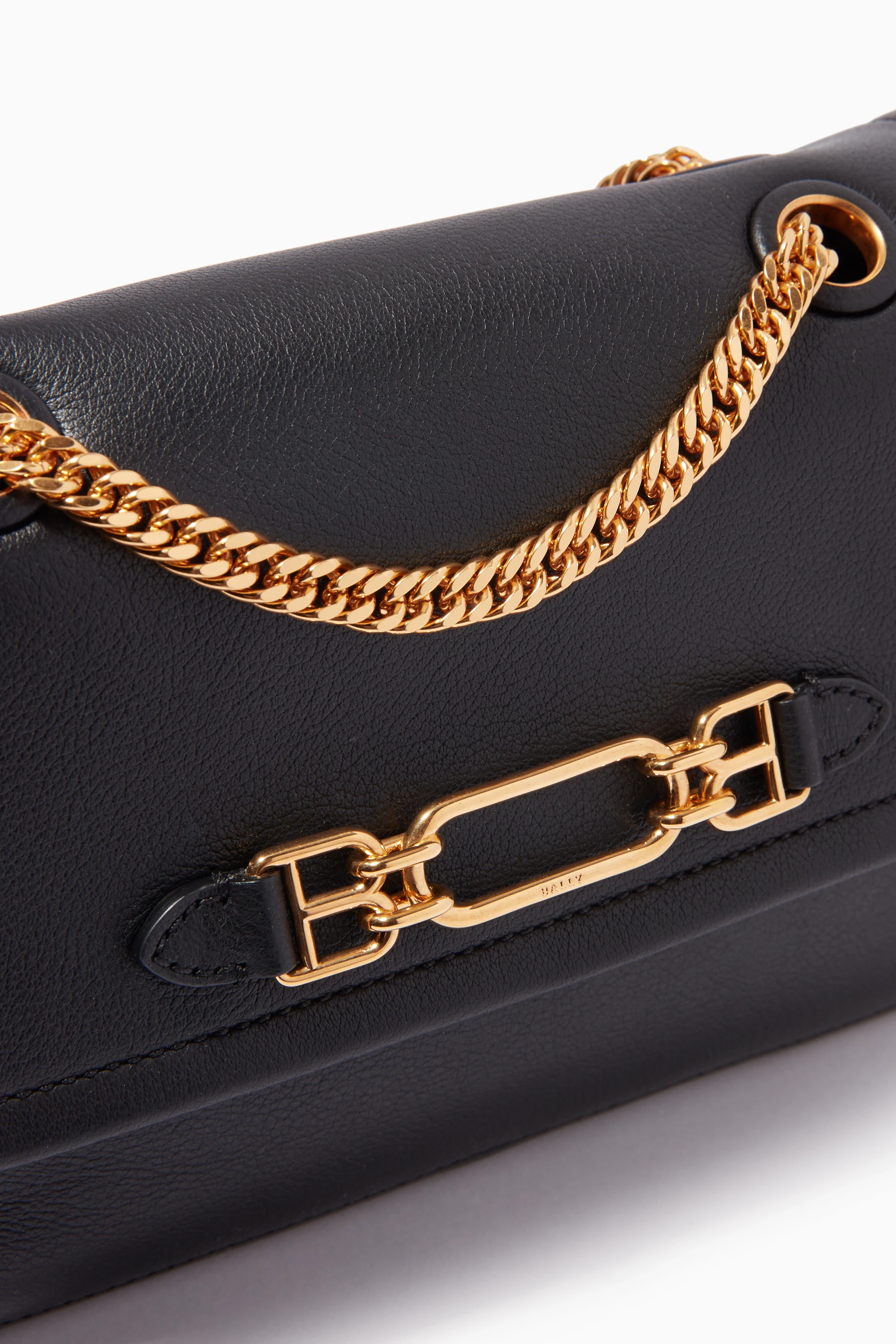 Buy Bally Black Viva Small Cross Body Bag in Leather For Women Online Ounass Saudi