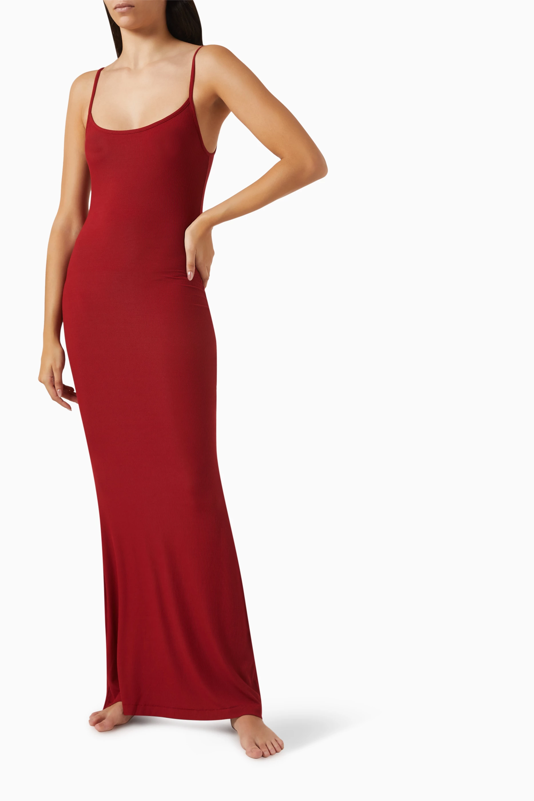sachin and babi light blue dress Low back slip maxi dress – HAE-us main image 1