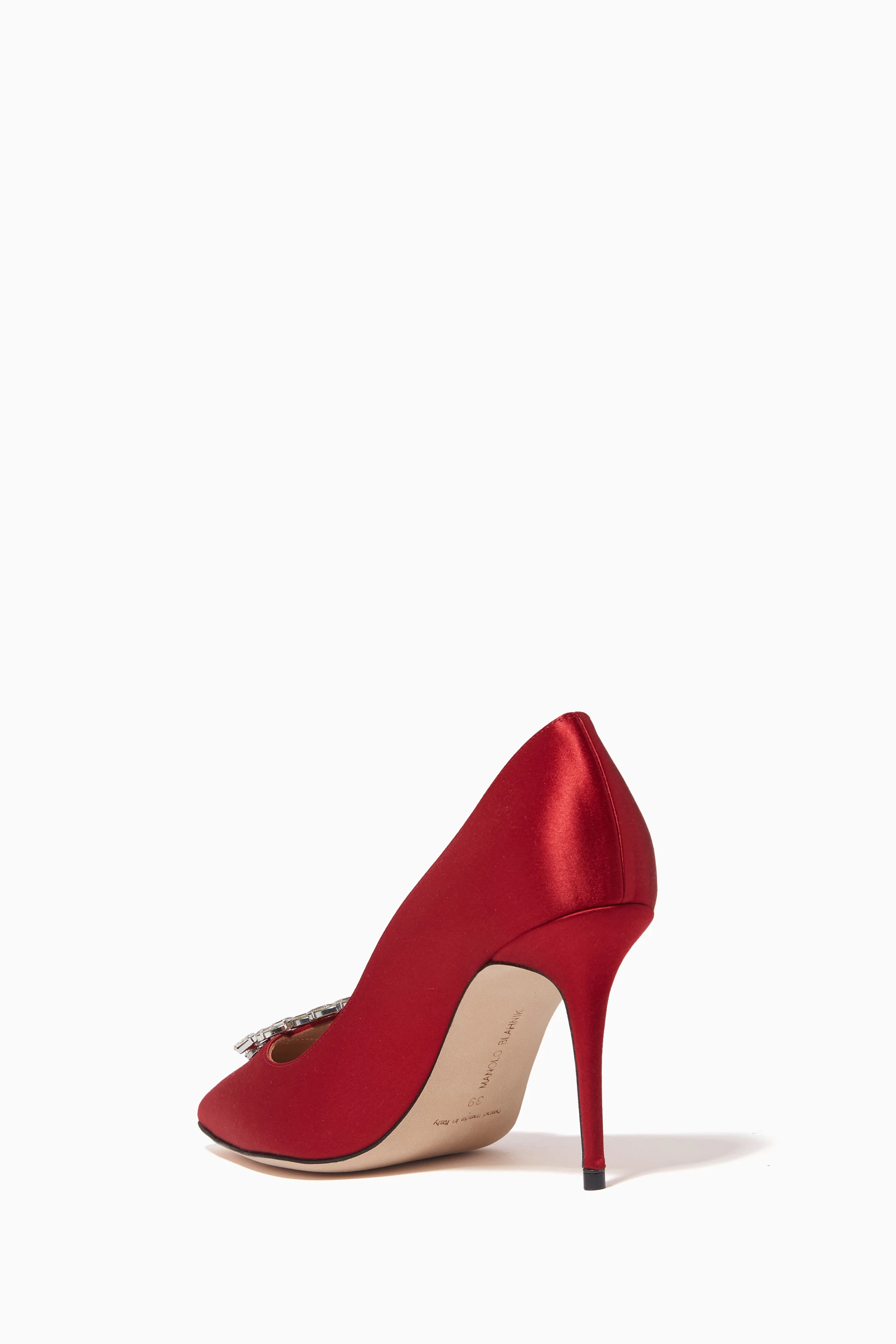 Manolo blahnik shoes red top