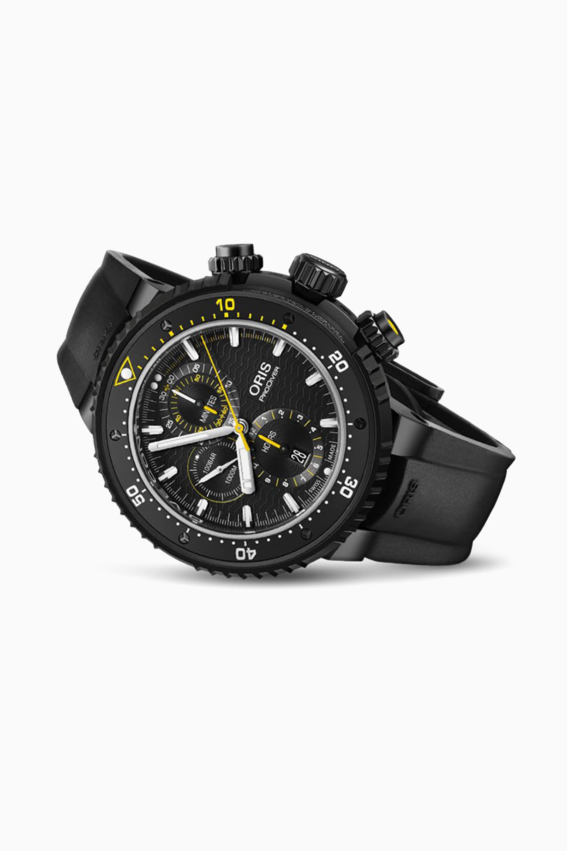 Buy Oris Black ProDiver Dive Control Automatic Chronograph Watch