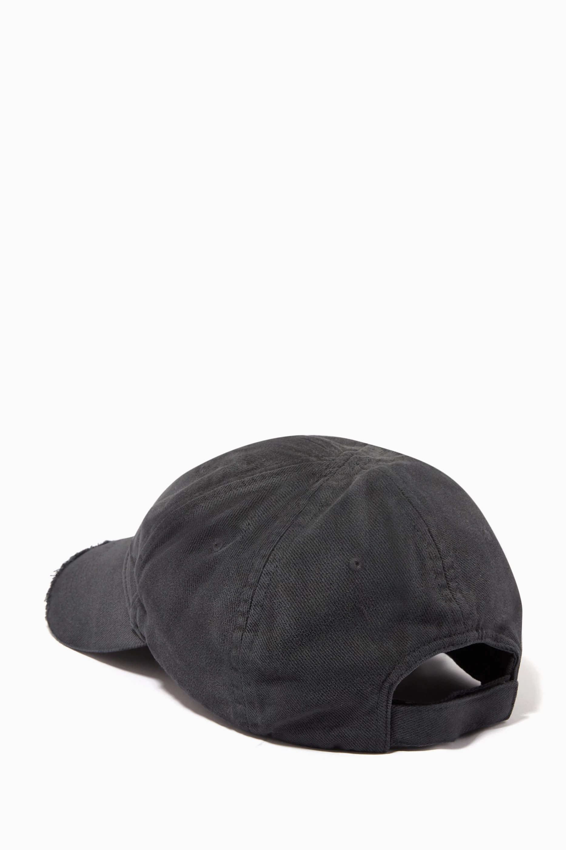 Buy Balenciaga Black Political Campaign Destroyed Cap in