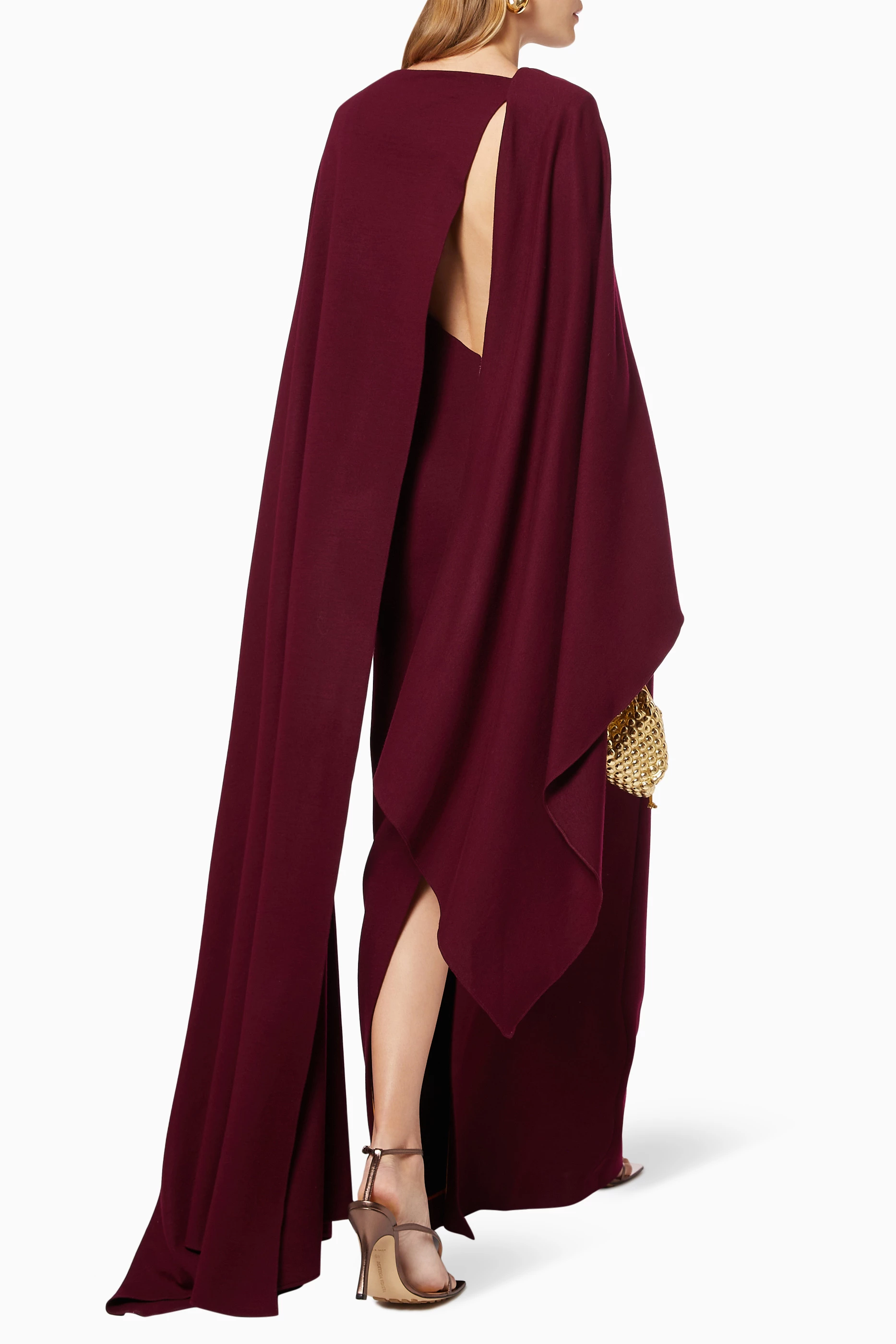 Buy Roksanda Purple Demetria Dress in Wool Jersey For Women Online