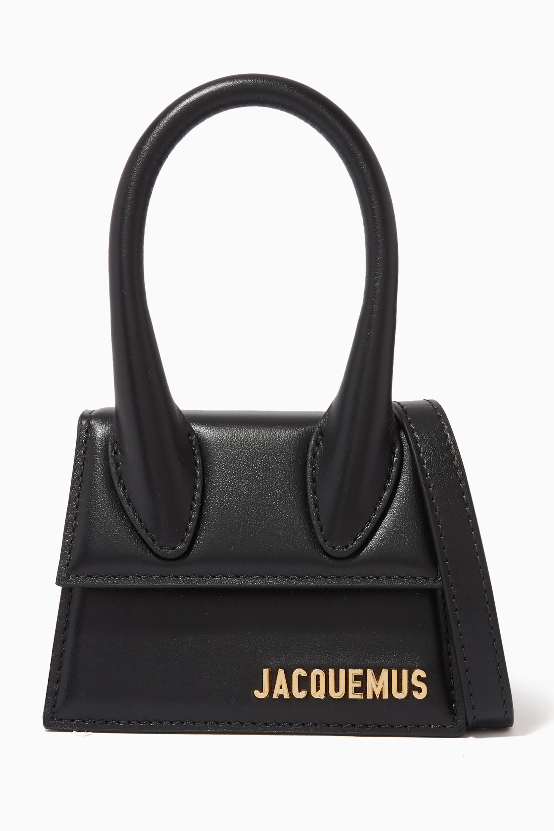 Buy Jacquemus Black Le Chiquito Mini Bag in Leather For Women Online Ounass Saudi