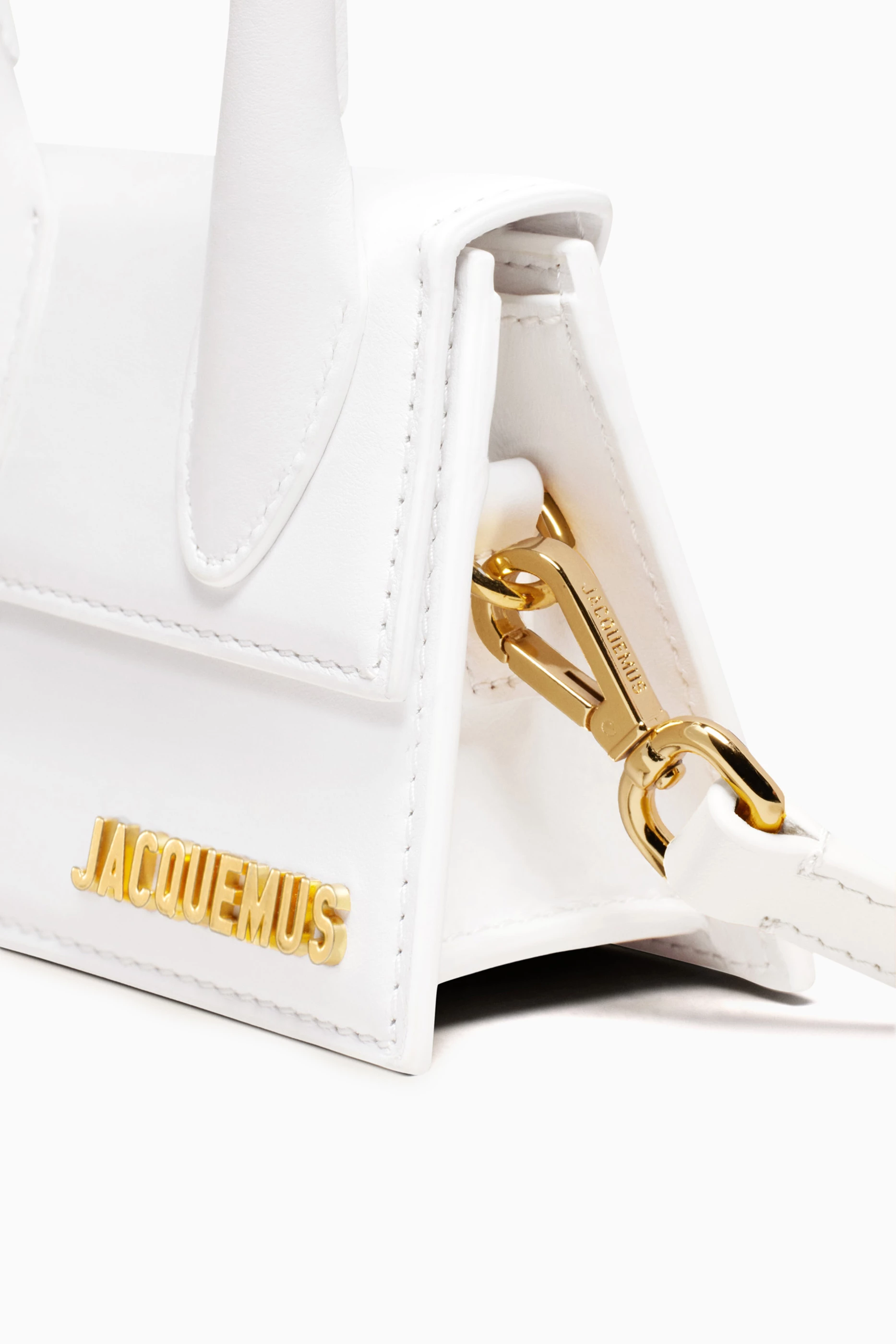 Buy Jacquemus White Le Chiquito Mini Bag in Leather For Women Online Ounass Saudi